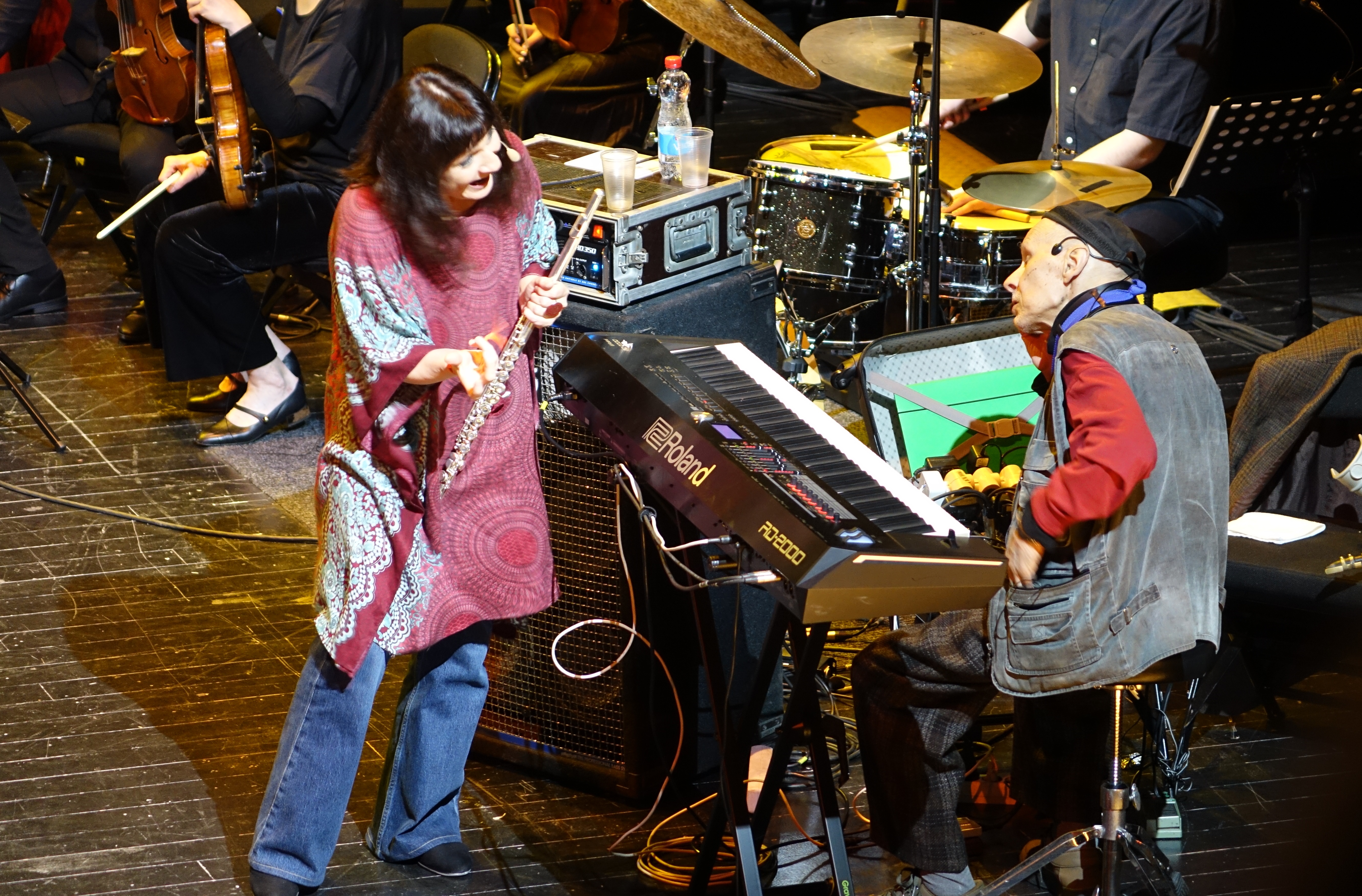 Neda Malūnavičiūtė and Vladimir Chekasin