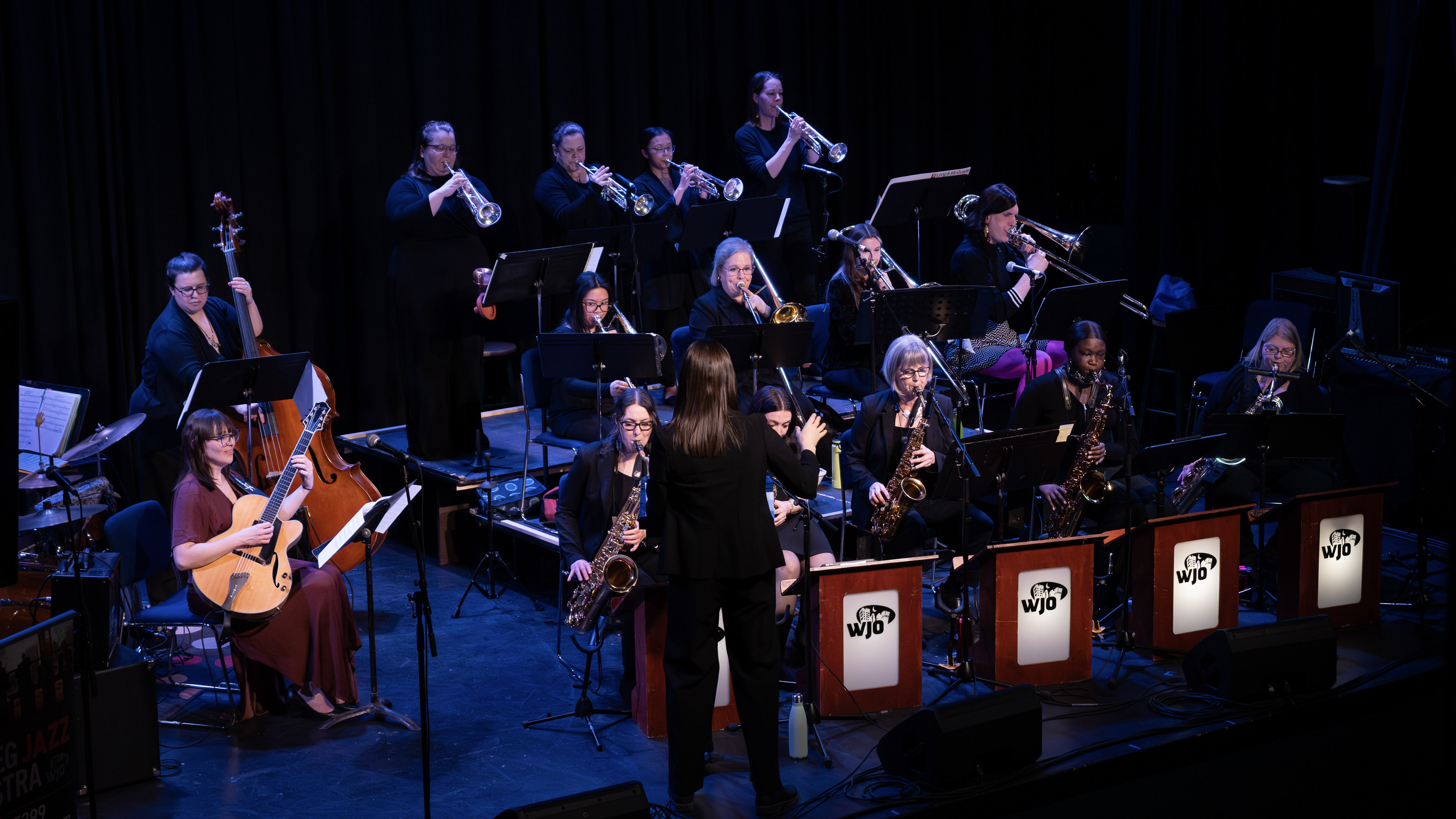 The Womens Winnipeg Jazz Orchestra (WWJO) — jazz photo by Joan Gillis | All About Jazz
