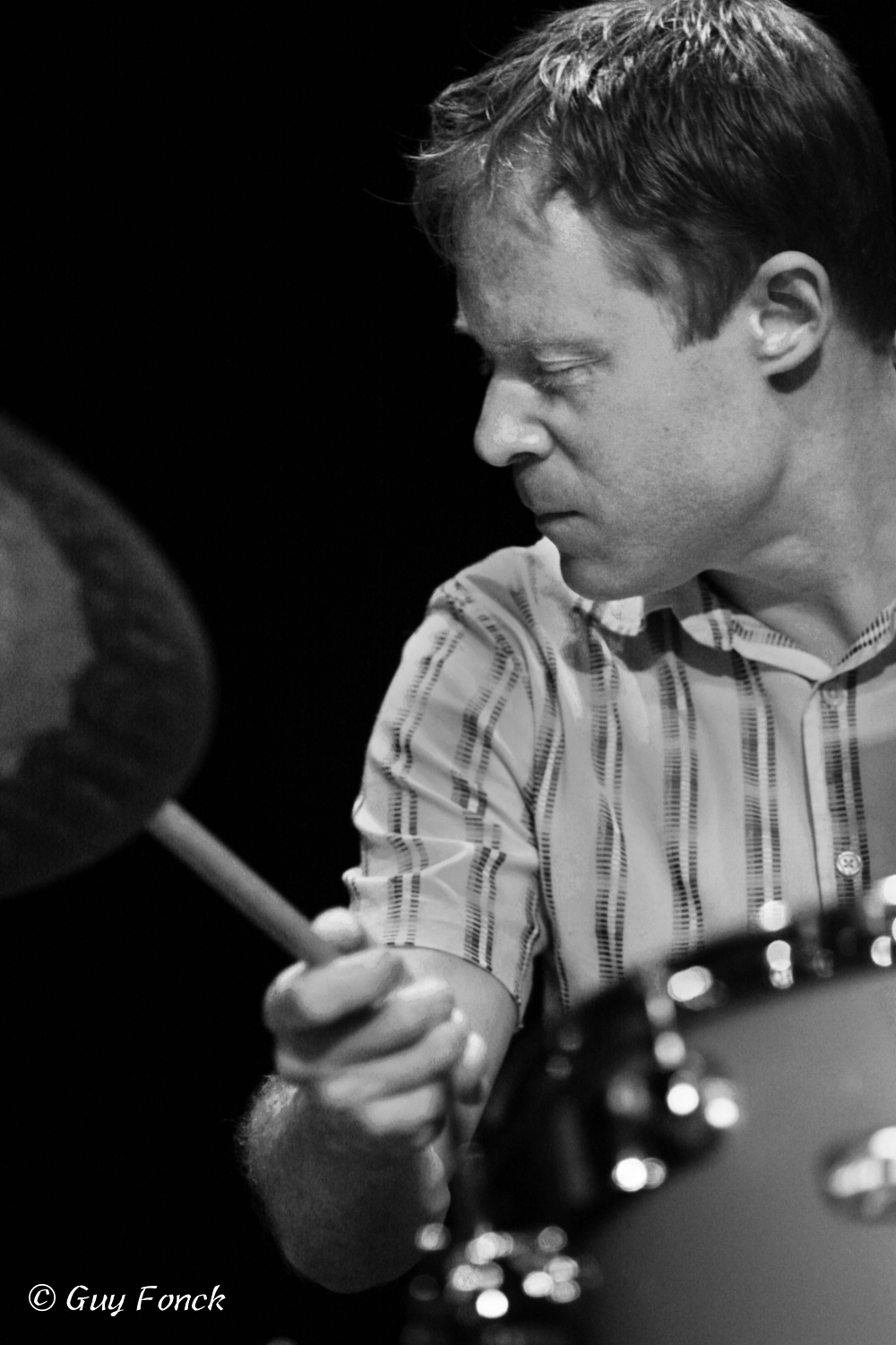 Bill Stewart 2006 — jazz photo by Guy Fonck | All About Jazz