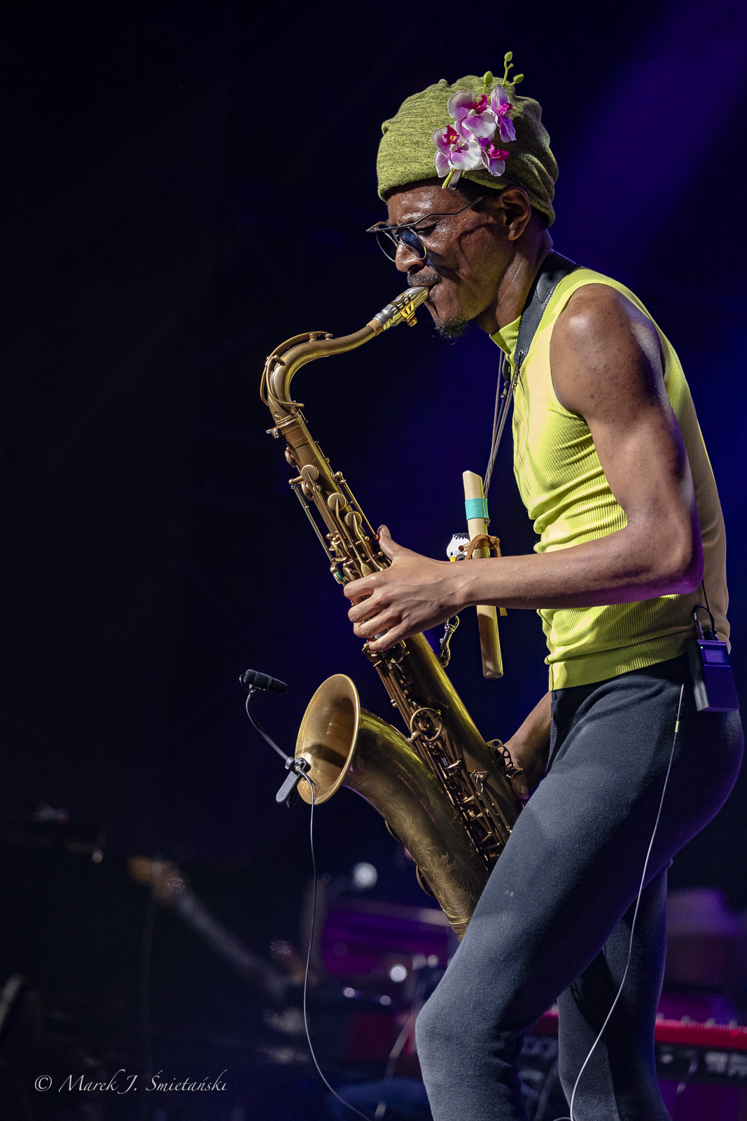 Tomoki Sanders — jazz photo by Marek J. Śmietański | All About Jazz