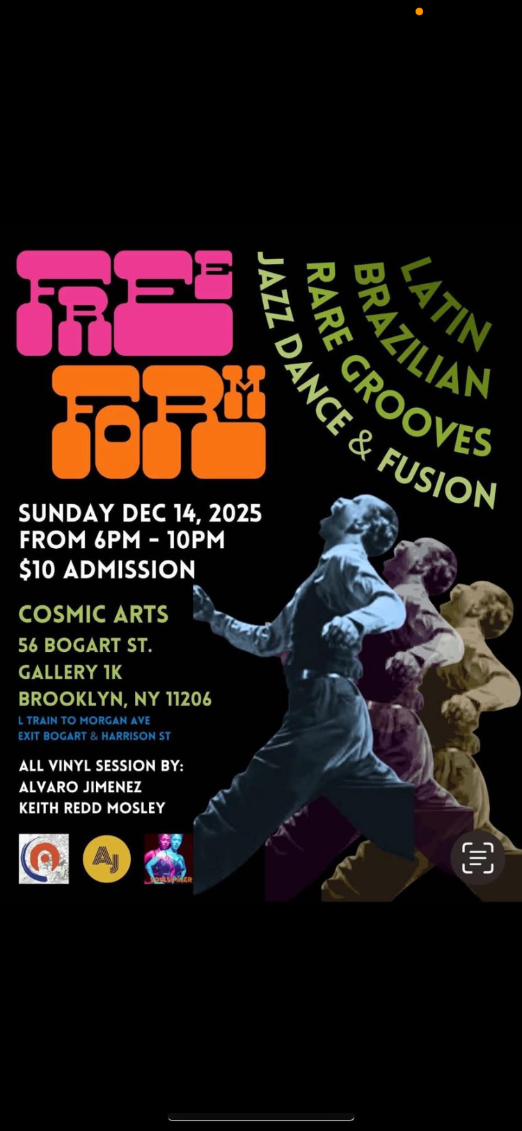 Free Form Flyer — jazz photo by Keith Mosley | All About Jazz