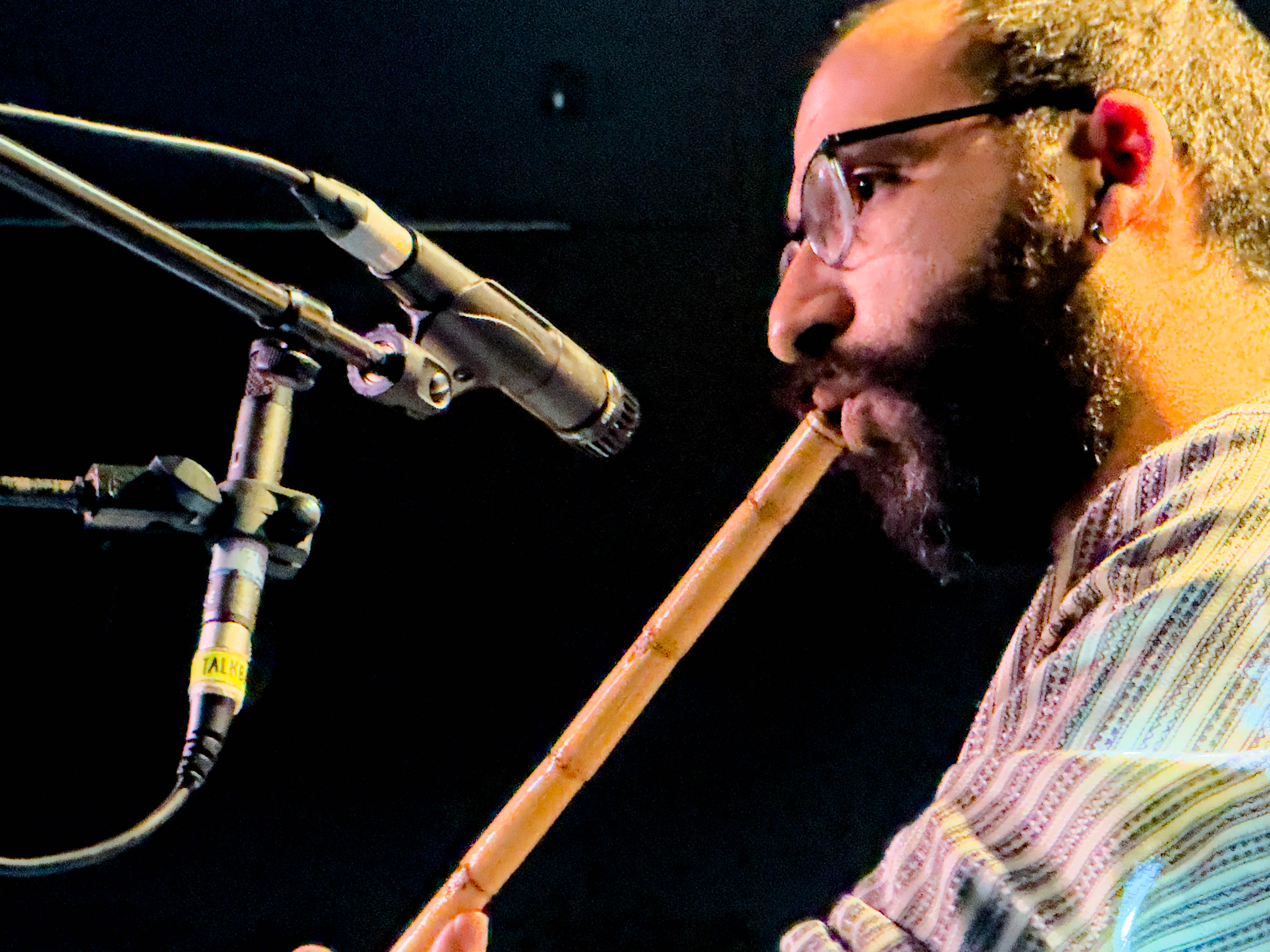 Faris Ishaq performs at Oslo Bar in Hackney, London on 6 May 2025 hosted by Through The Noise (noisenigh239) — jazz photo by Richard Lipman | All About Jazz