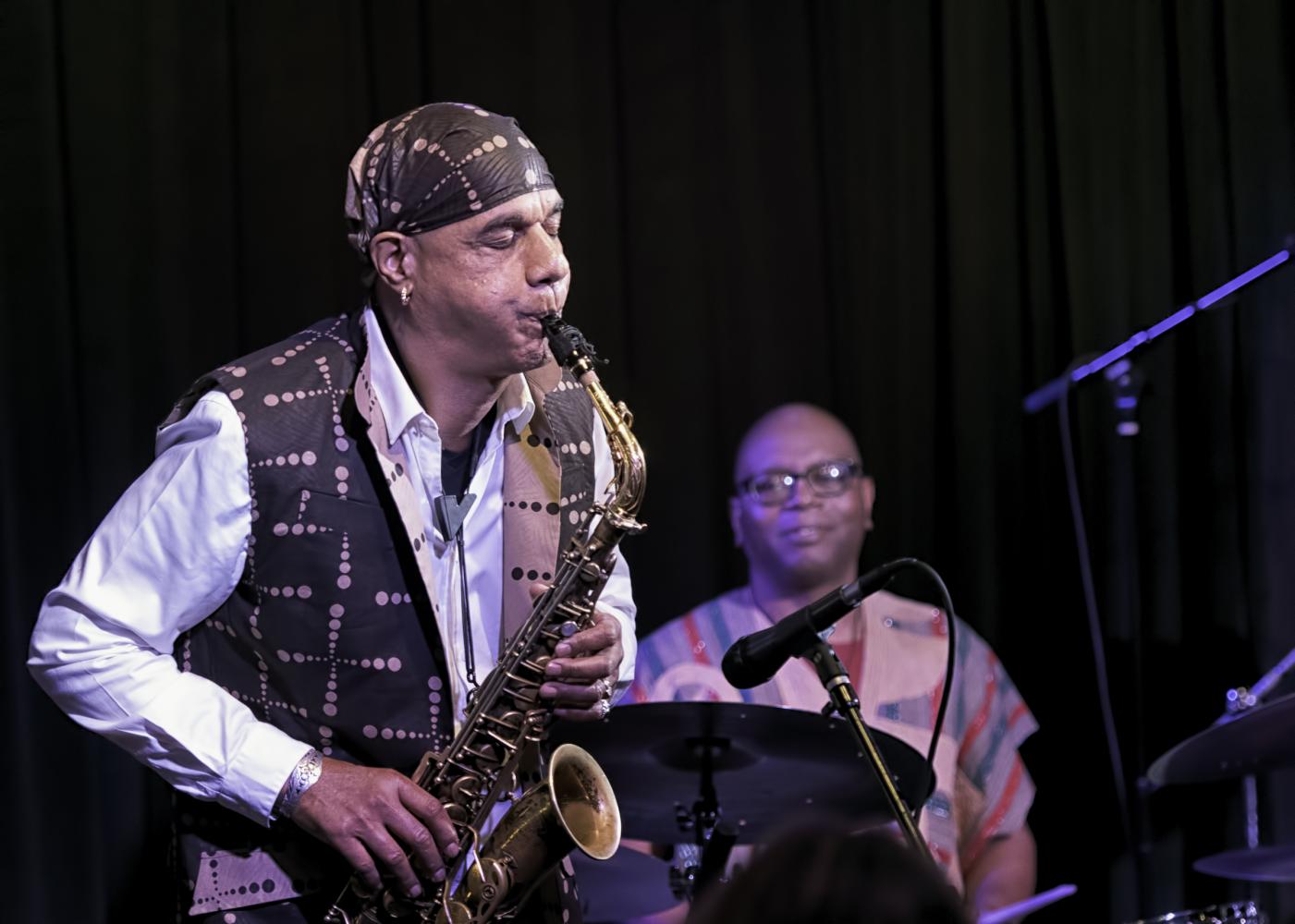 T.k. Blue And Lewis Nash With The Randy Weston Quintet At The Nash In Phoenix