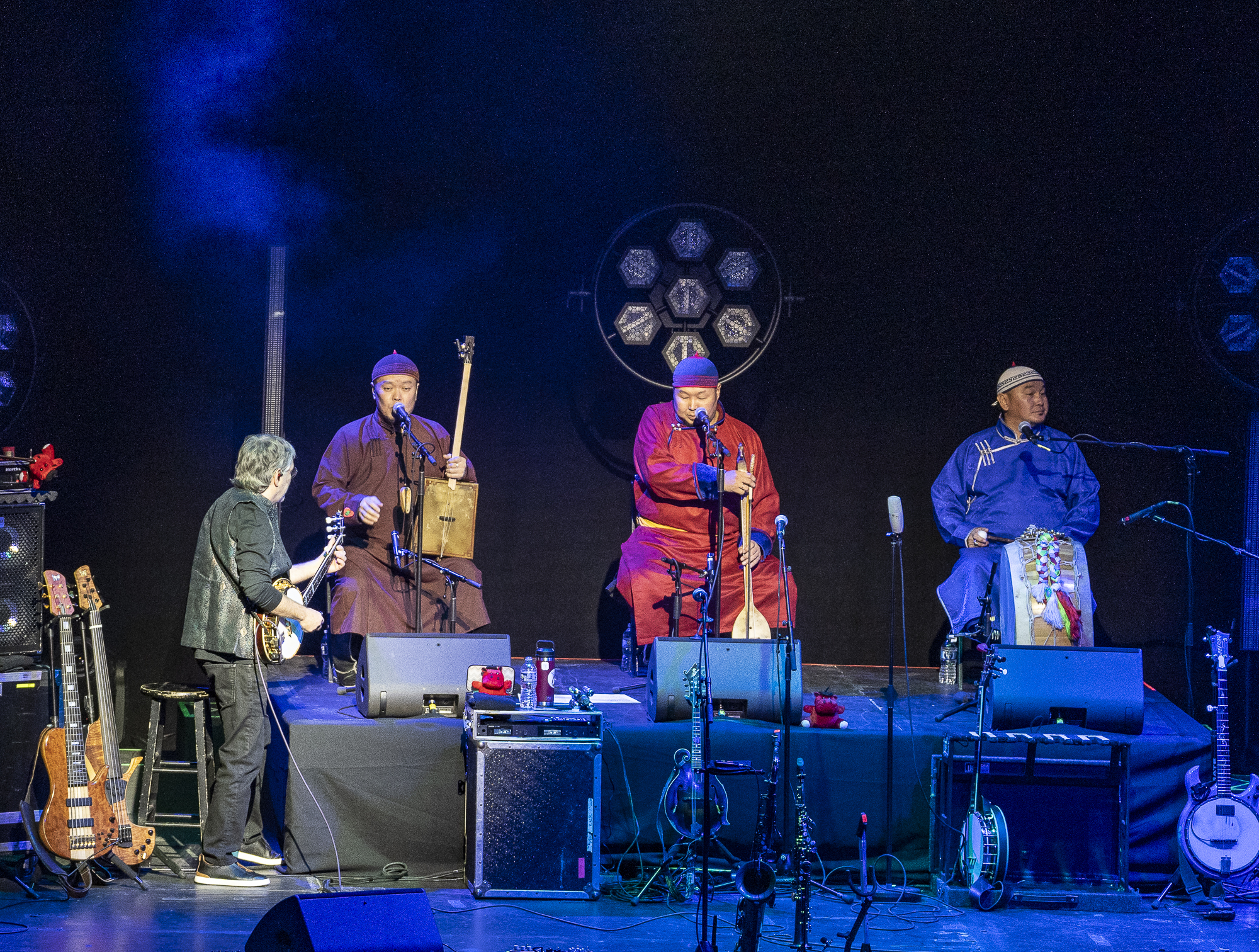 Alash Ensemble with Bela Fleck & the Flecktones at the Salt Shed in Chicago