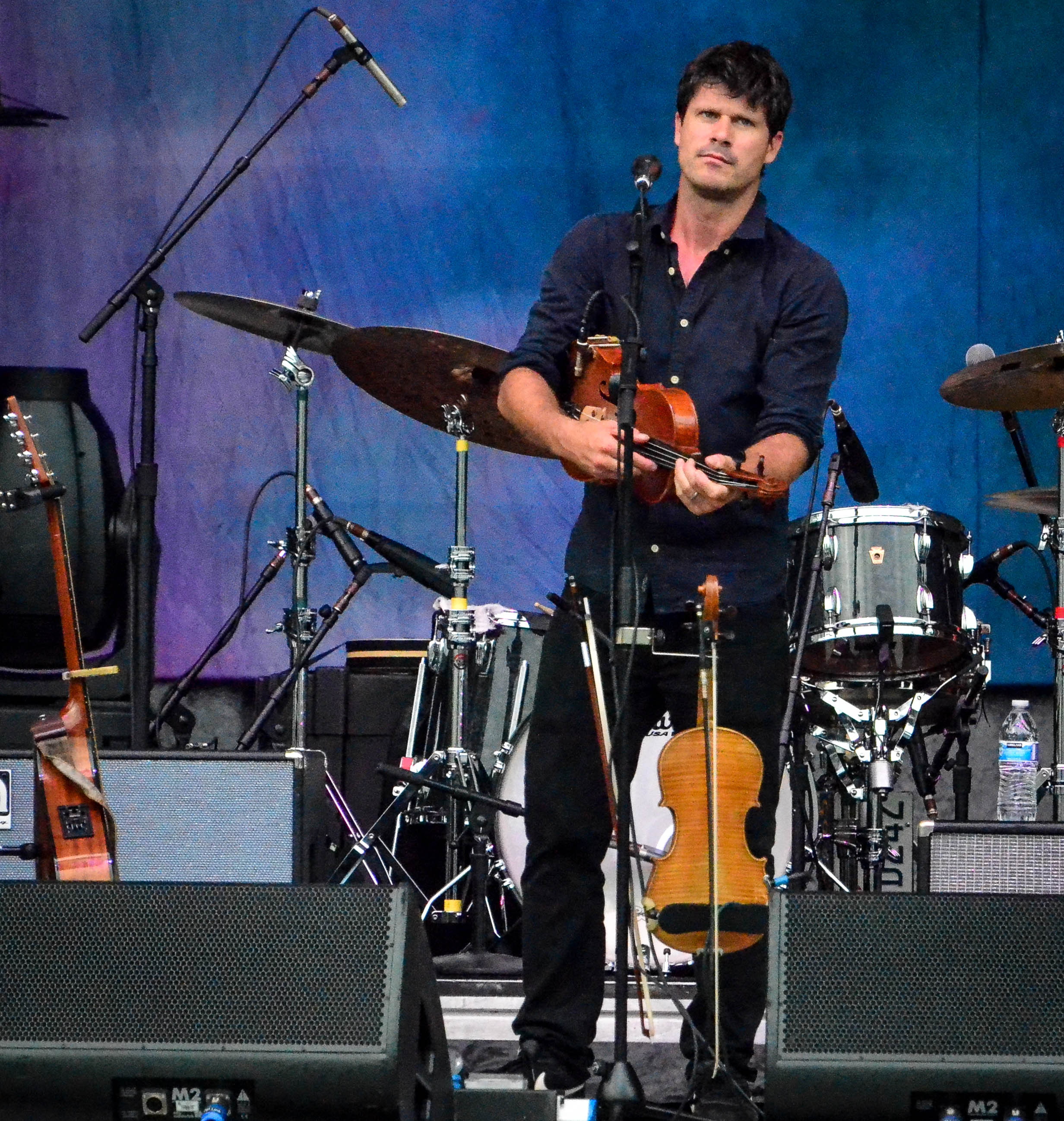 Seth Lakeman at Forest Hills Stadium. 