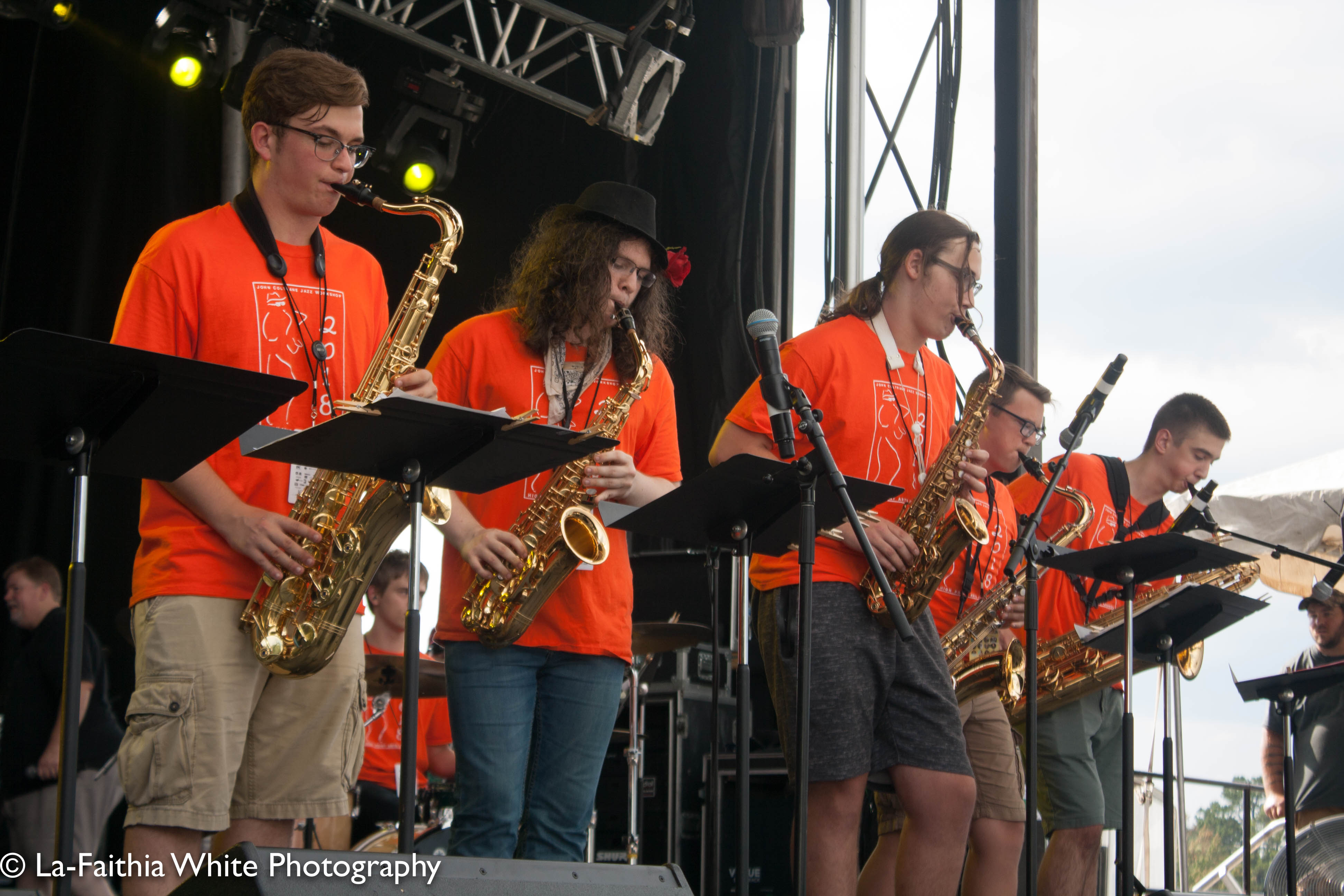 Youth Jazz Workshop At The 8th Annual John Coltrane International Jazz And Blues Festival