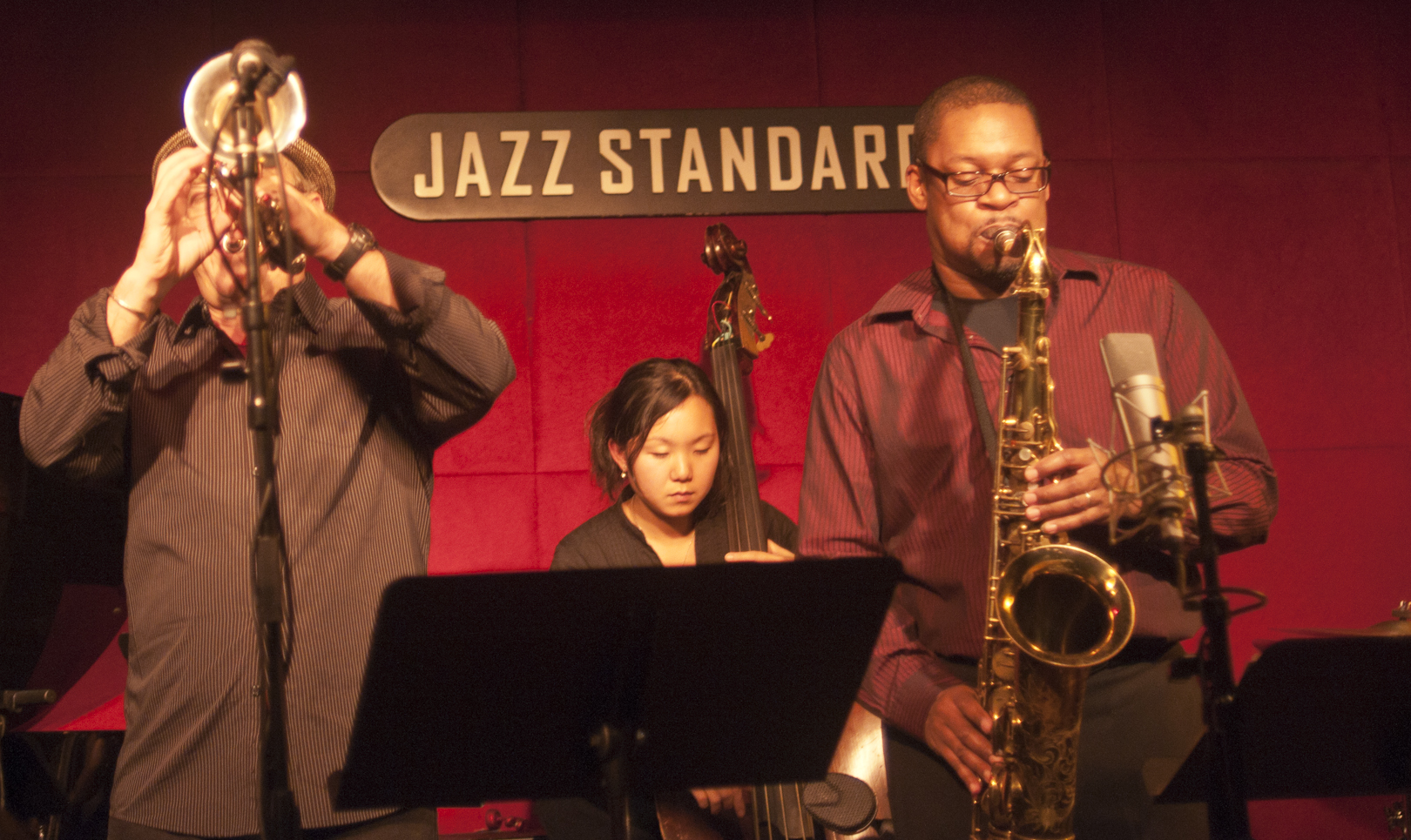 Dave Douglas, Linda Oh and Ravi Coltrane with Orange Afternoons at the Jazz Standard