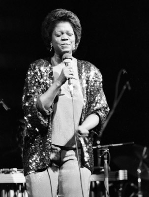 Ernestine Anderson 0425820 Philip Morris Jazz, Dominion Theatre, London. Nov. 85 Images of Jazz