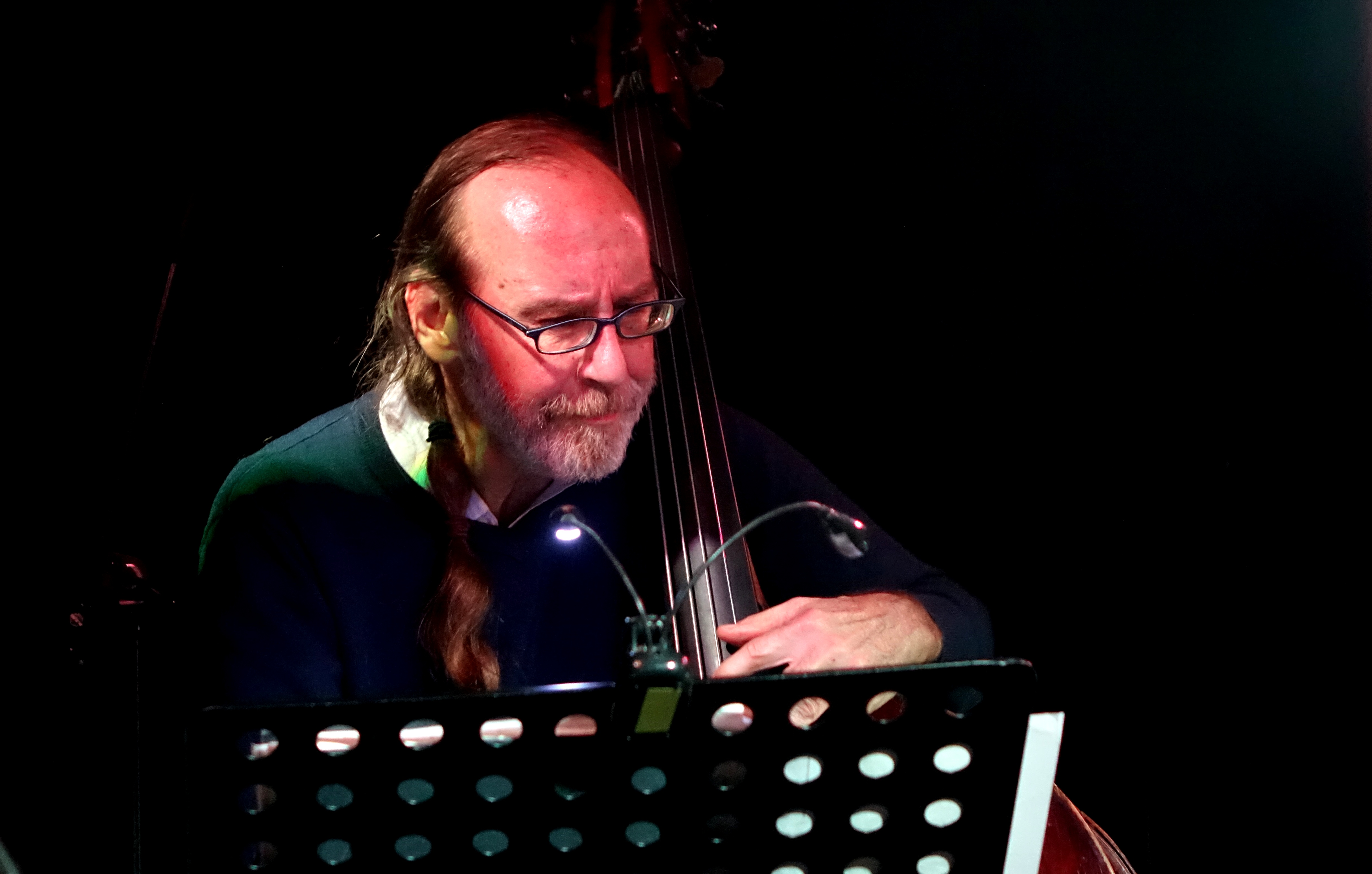 Drew Gress at the Vortex, London in May 2019