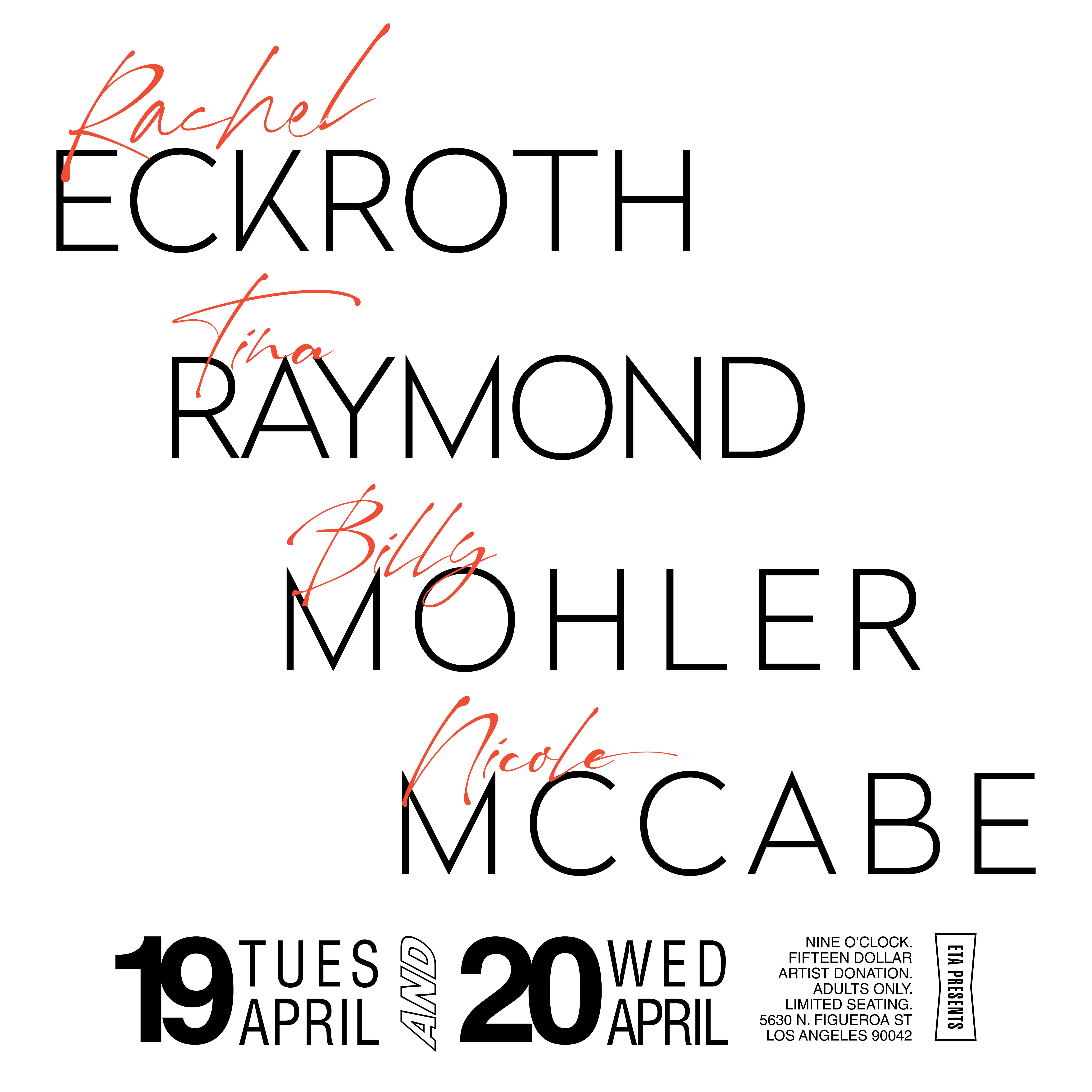Eckroth/raymond/mohler/mccabe
