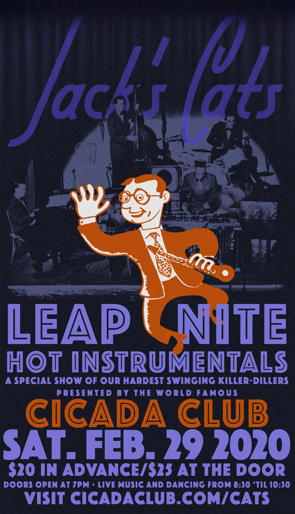 Jack's Cats Leap Nite Hot Instrumentals
