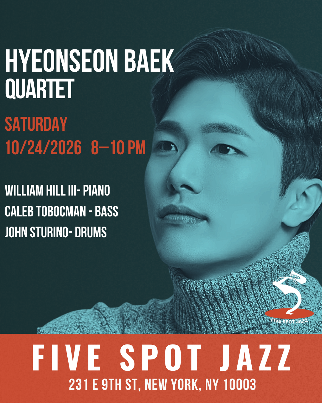 Hyeonseon Baek Quartet  — jazz photo by Hyeonseon Baek | All About Jazz