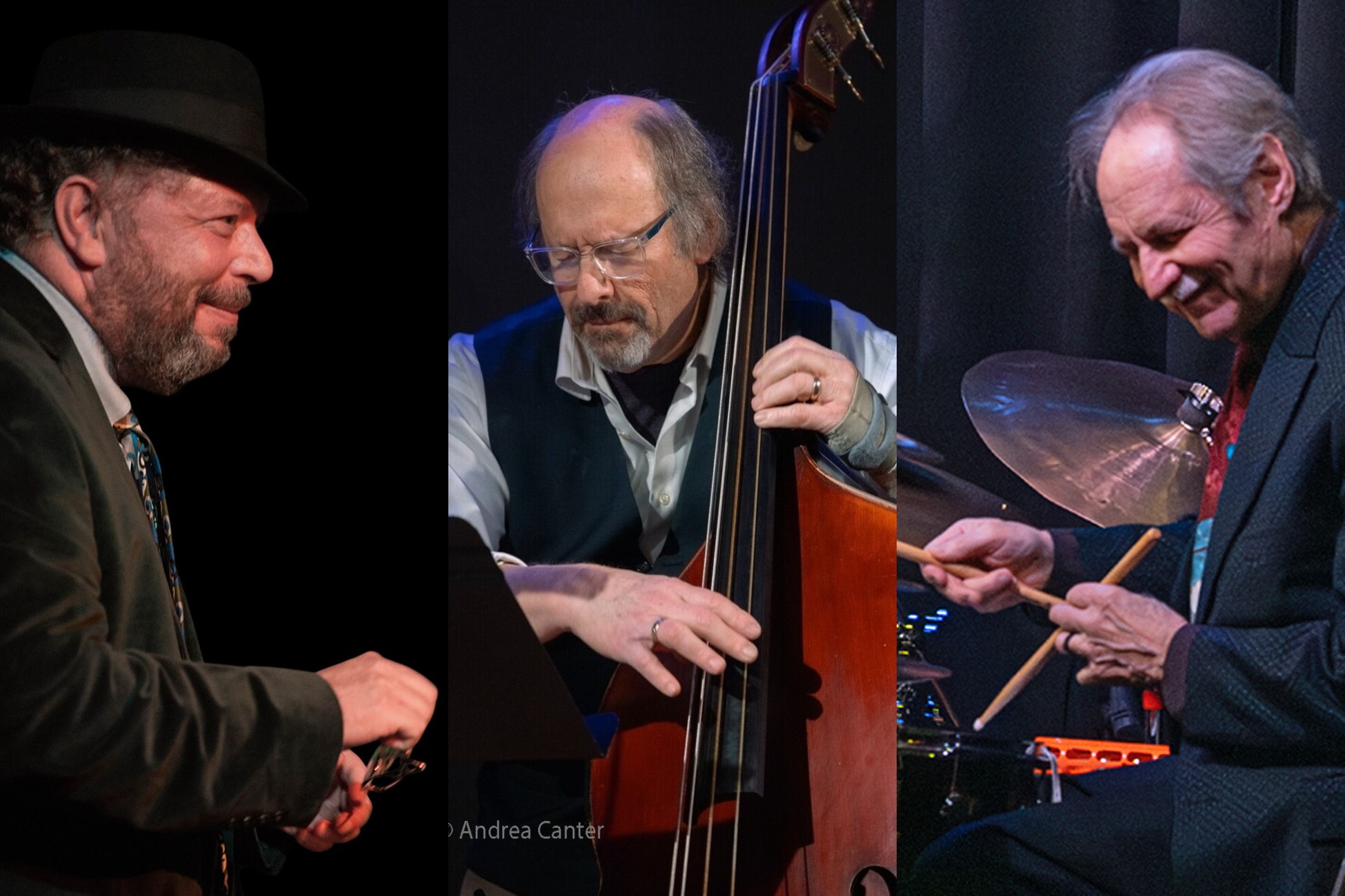 Rick Carlson, Gary Raynor, Jay Epstein — jazz photo by Jay Epstein | All About Jazz