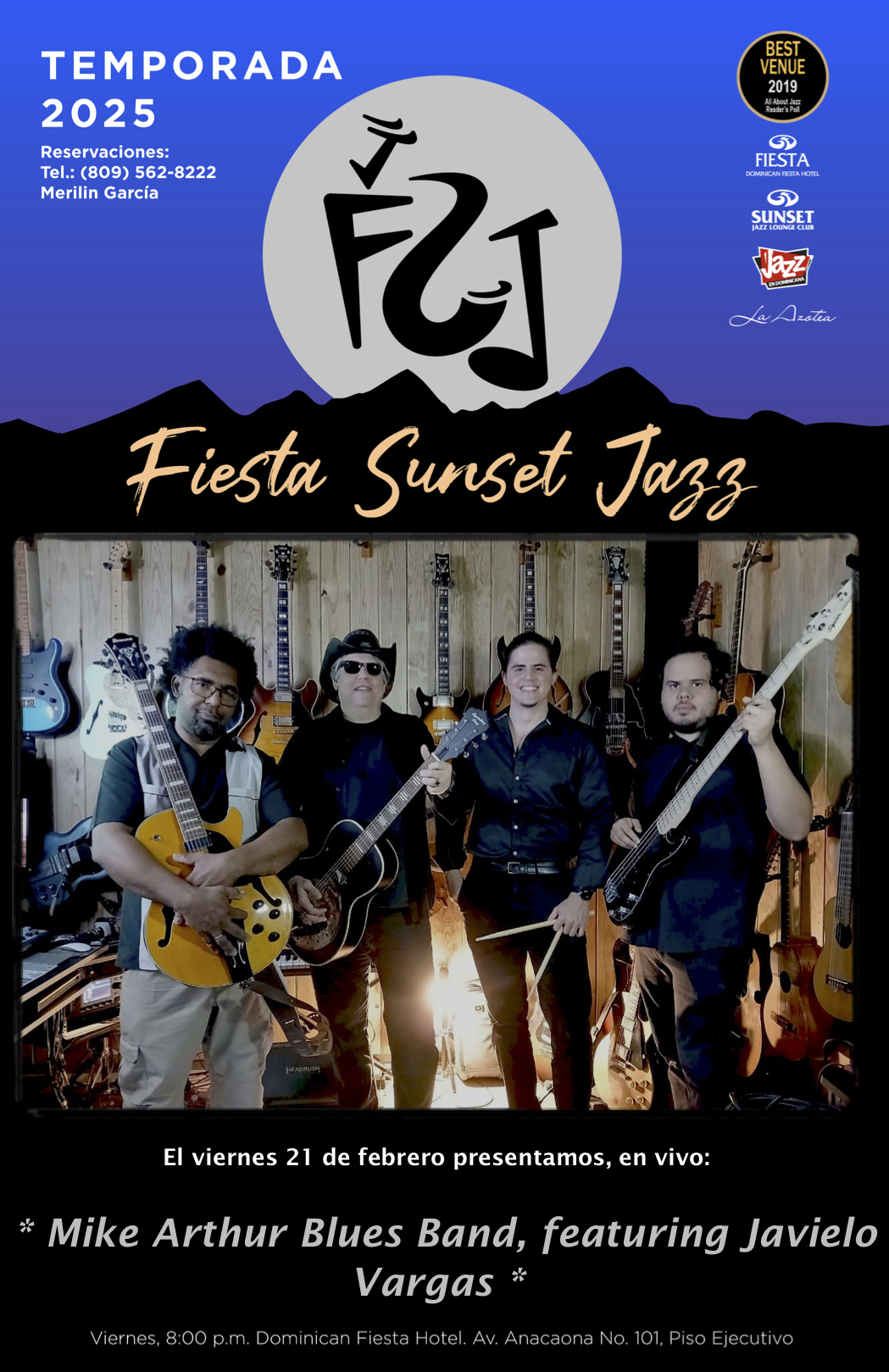 Mike Arthur Blues Band feat. Javielo Vargas