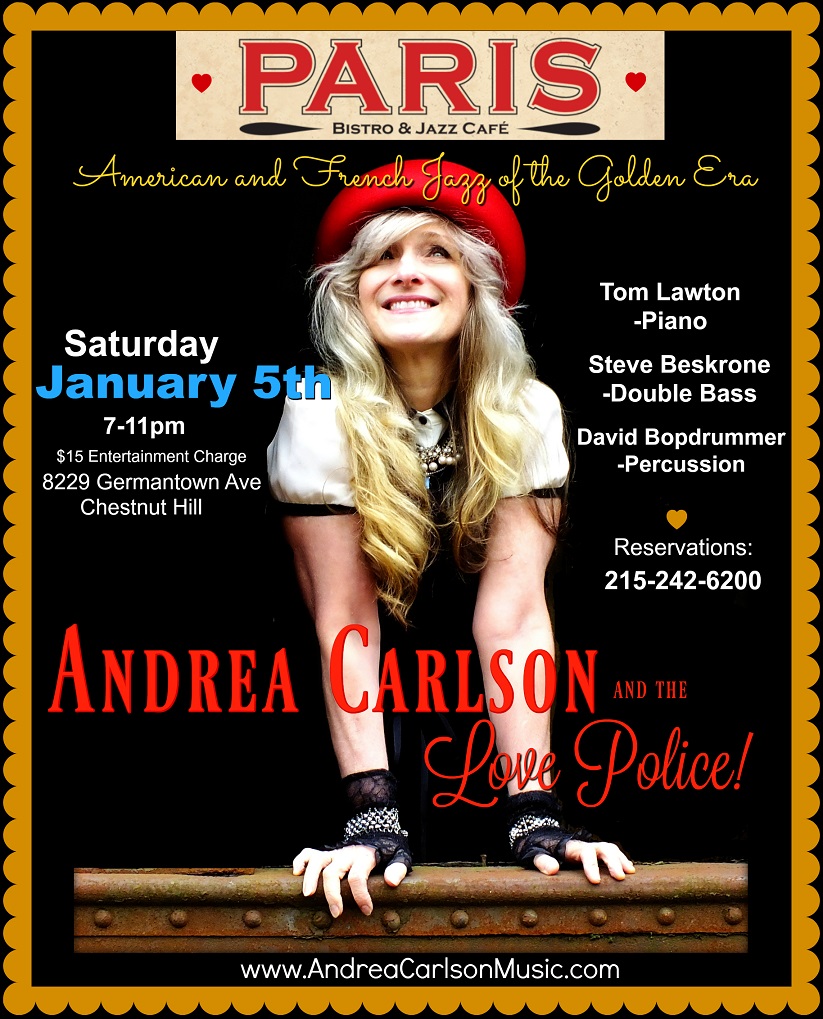 Andrea Carlson And The Love Police!