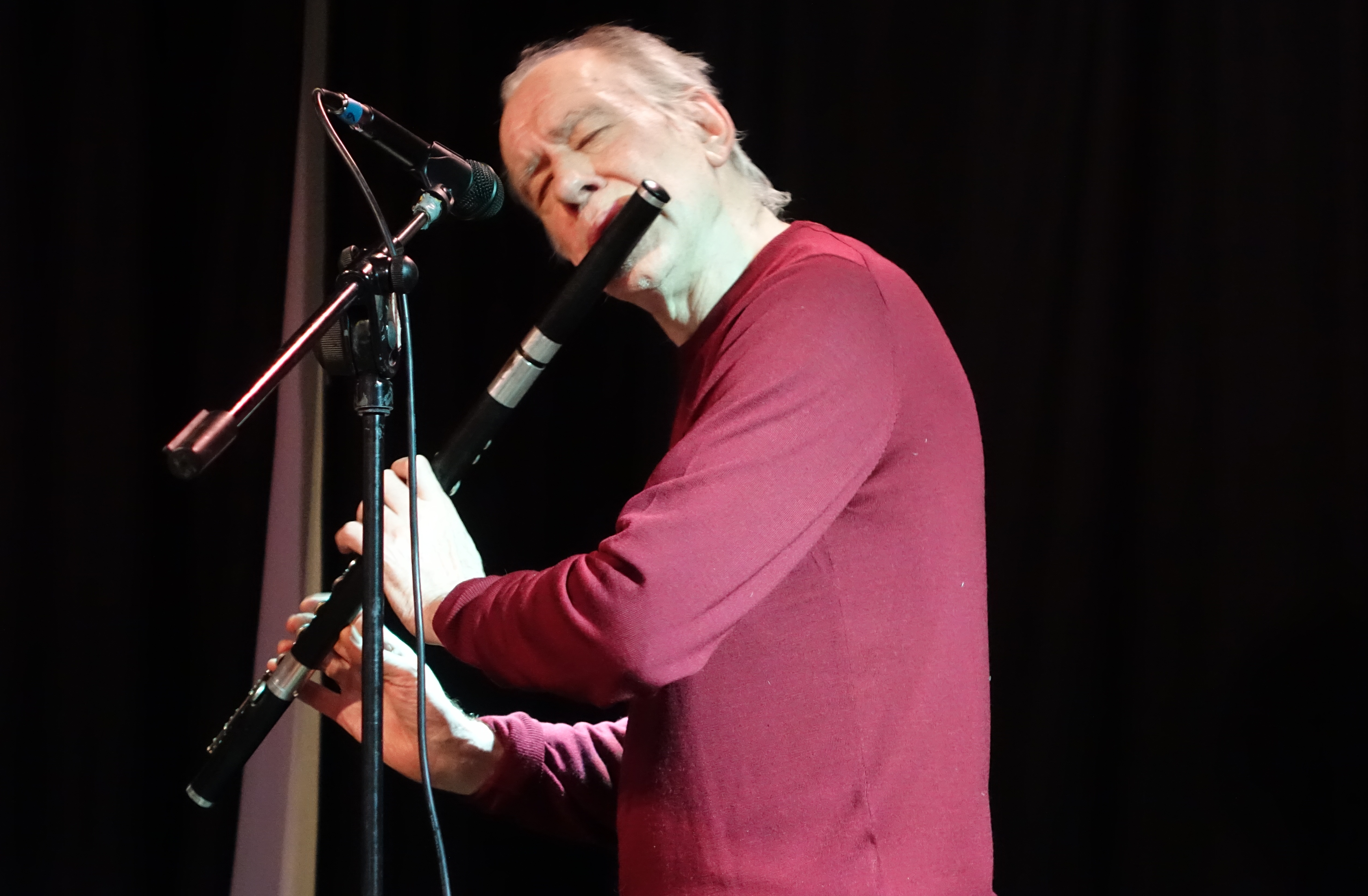 Neil Metcalfe at the Vortex, London in November 2017