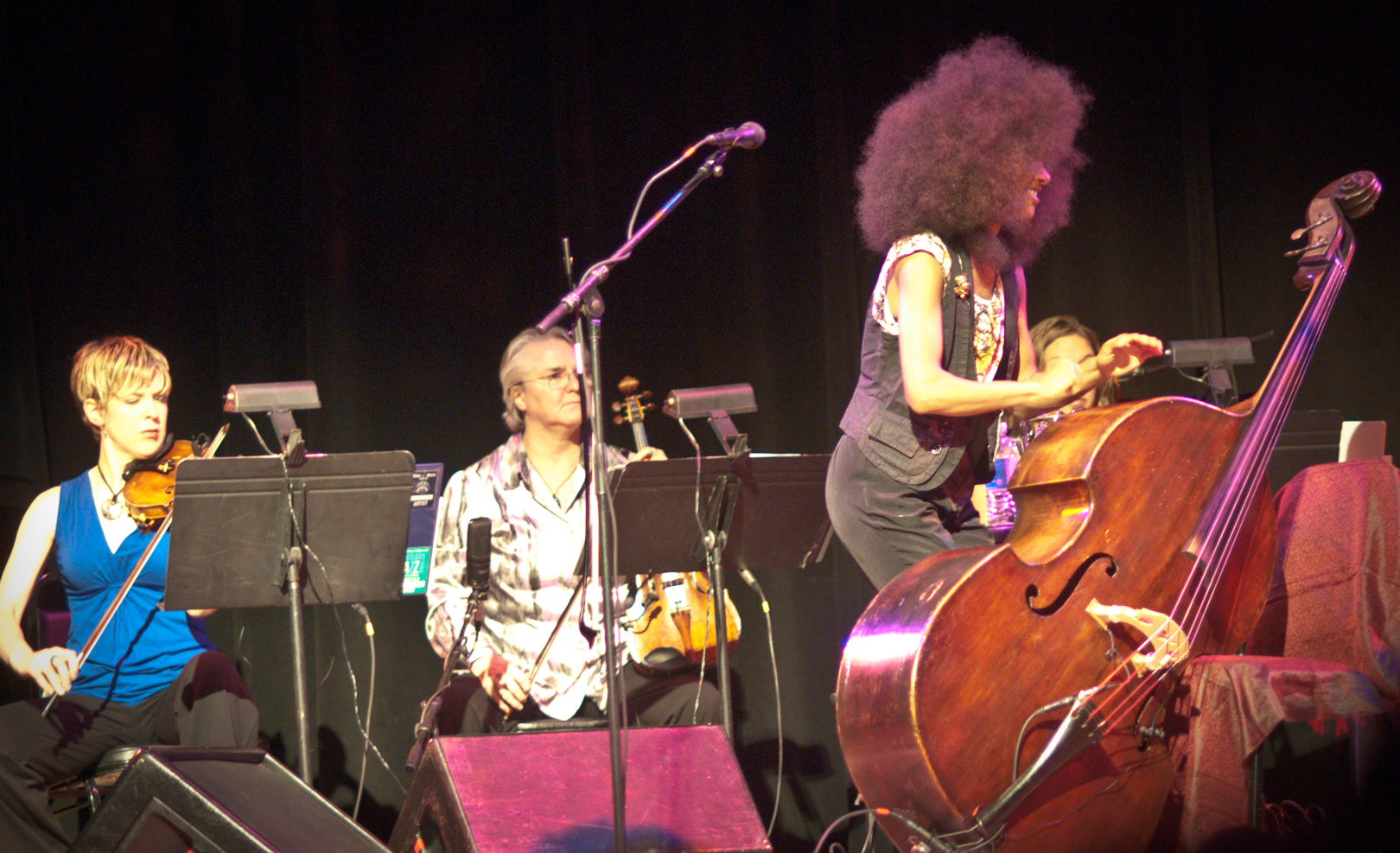 Esperanza Spalding, Sarah Caswell and Lois Martin