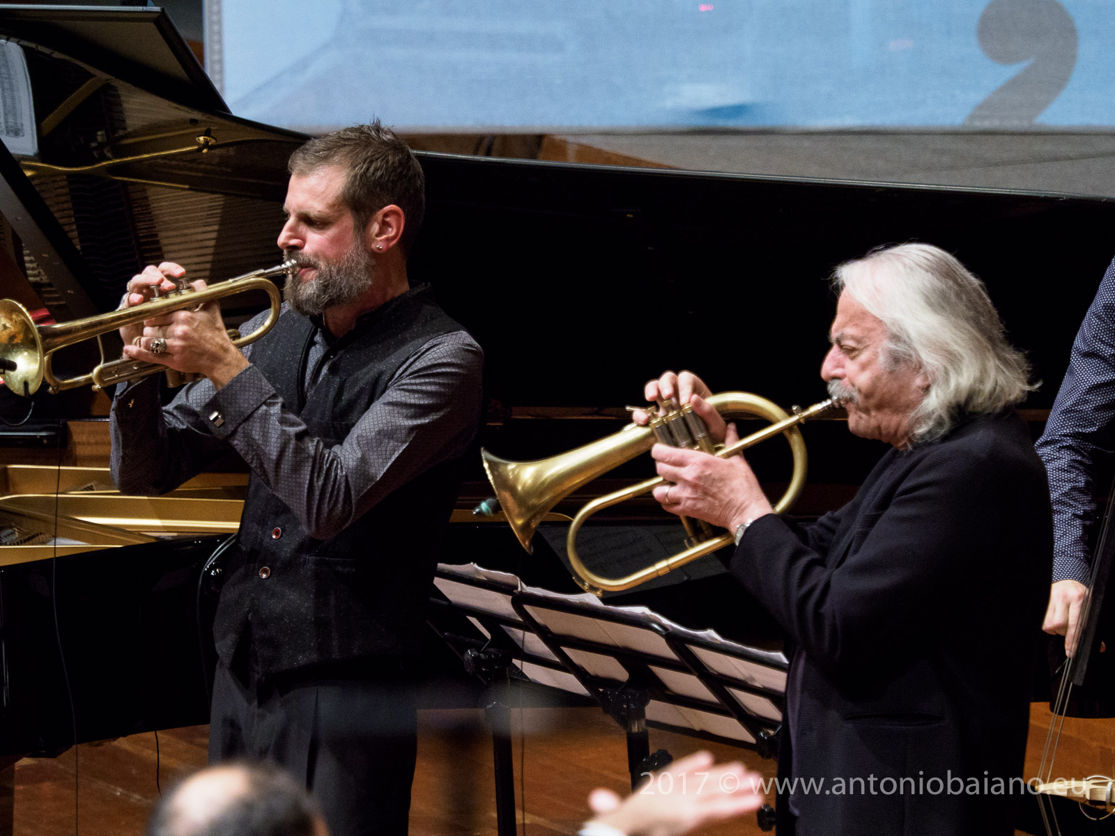 Fabrizio Bosso and Enrico Rava - Dizzy Gillespie Centenary - Moncalieri Jazz Festival