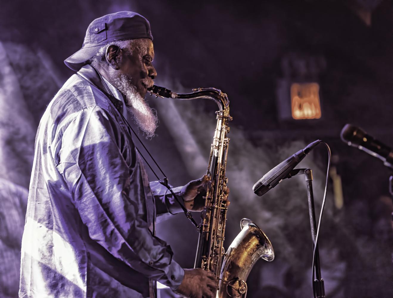 Pharoah Sanders at The NYC Winter Jazzfest 2017