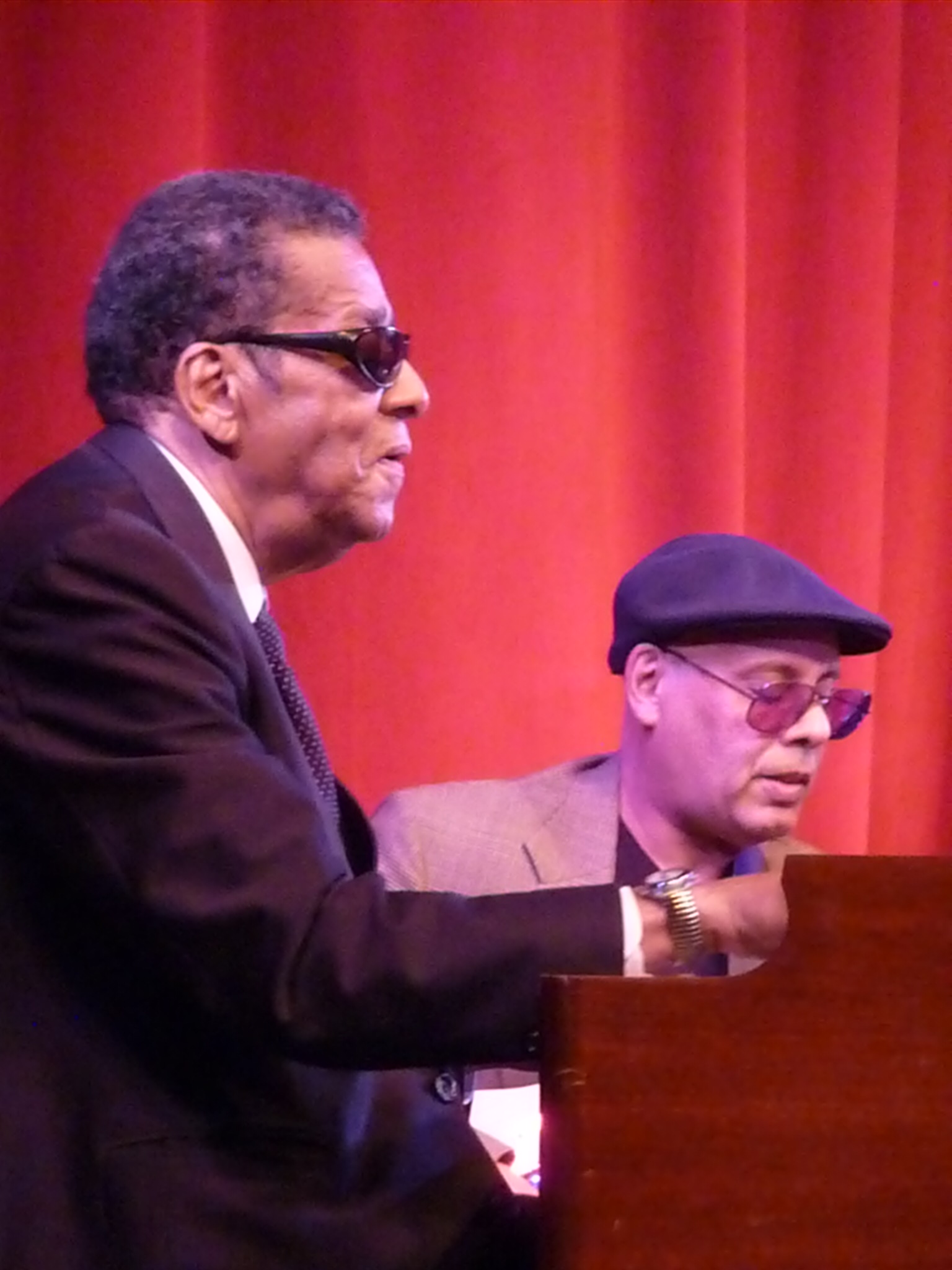 Eddie Baccus, SR. & Bobby Curry at Tri-C Jazzfest Cleveland 2011