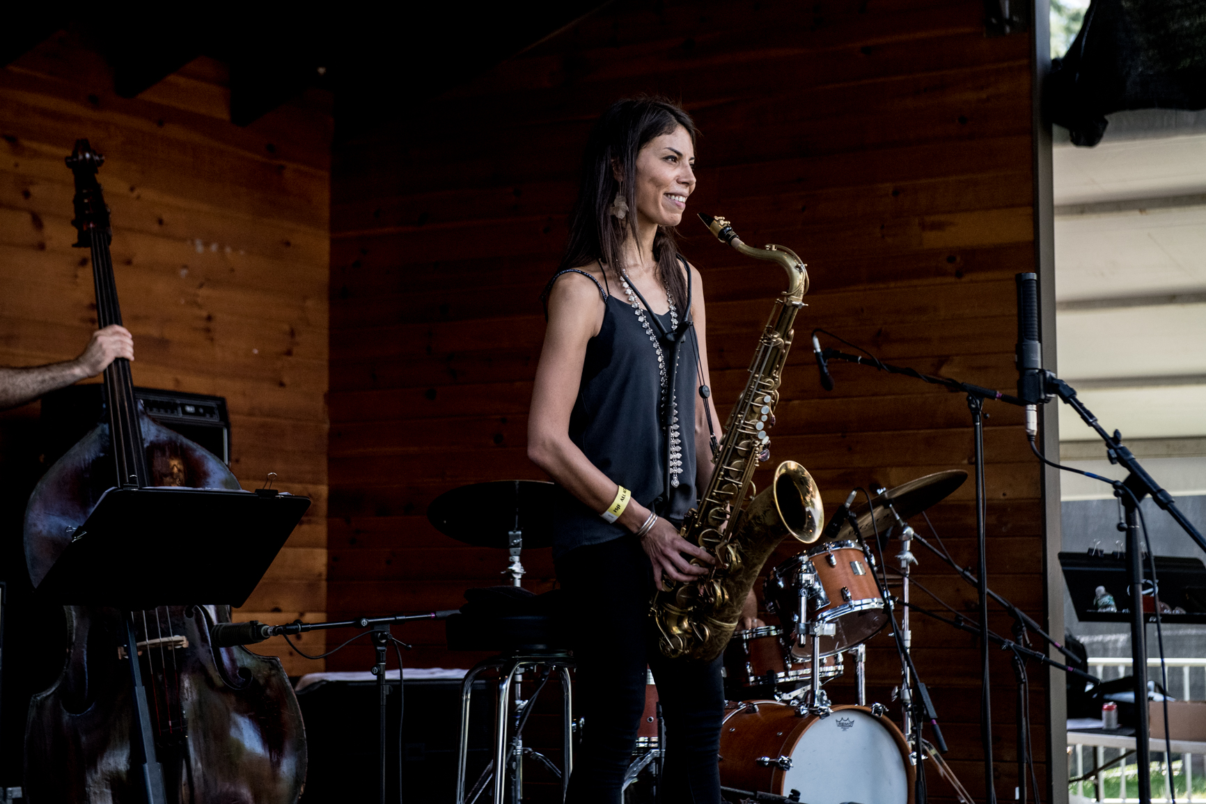 Melissa Aldona at the 2023 Freihofer's Saratoga Jazz Festival