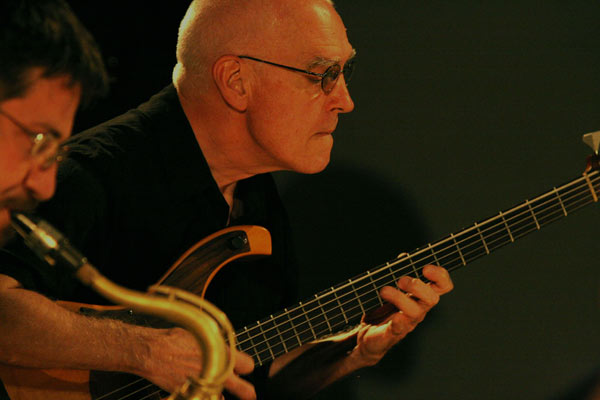 Ohad Talmor and Steve Swallow with "Swallow-Talmor Sextet, L'Histoire Du Clochard" at Amr, Sud Des Alpes, Geneva, Switzerland,20