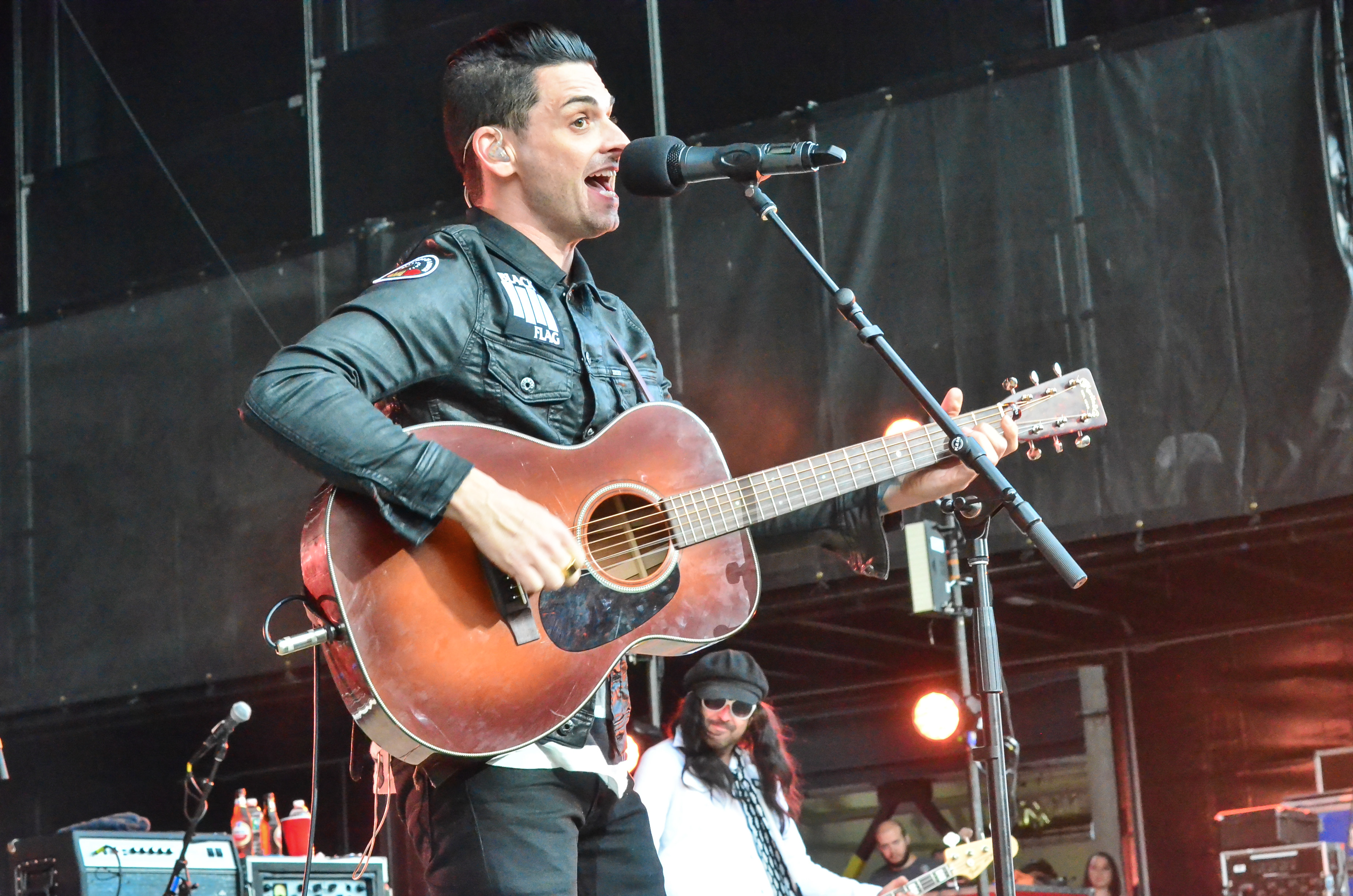 Dashboard Confessional at Nikon at Jones Beach Theater on 6-21-15.