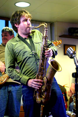 Ben Castle 27597 Jazz Hastings, Hastings, UK. May 2009. Images of Jazz