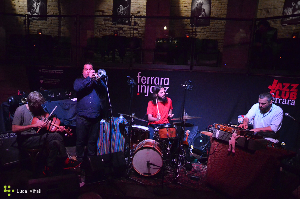 Thomas Rohrer, Rob Mazurek,Mauricio Takara and Guilherme Granado