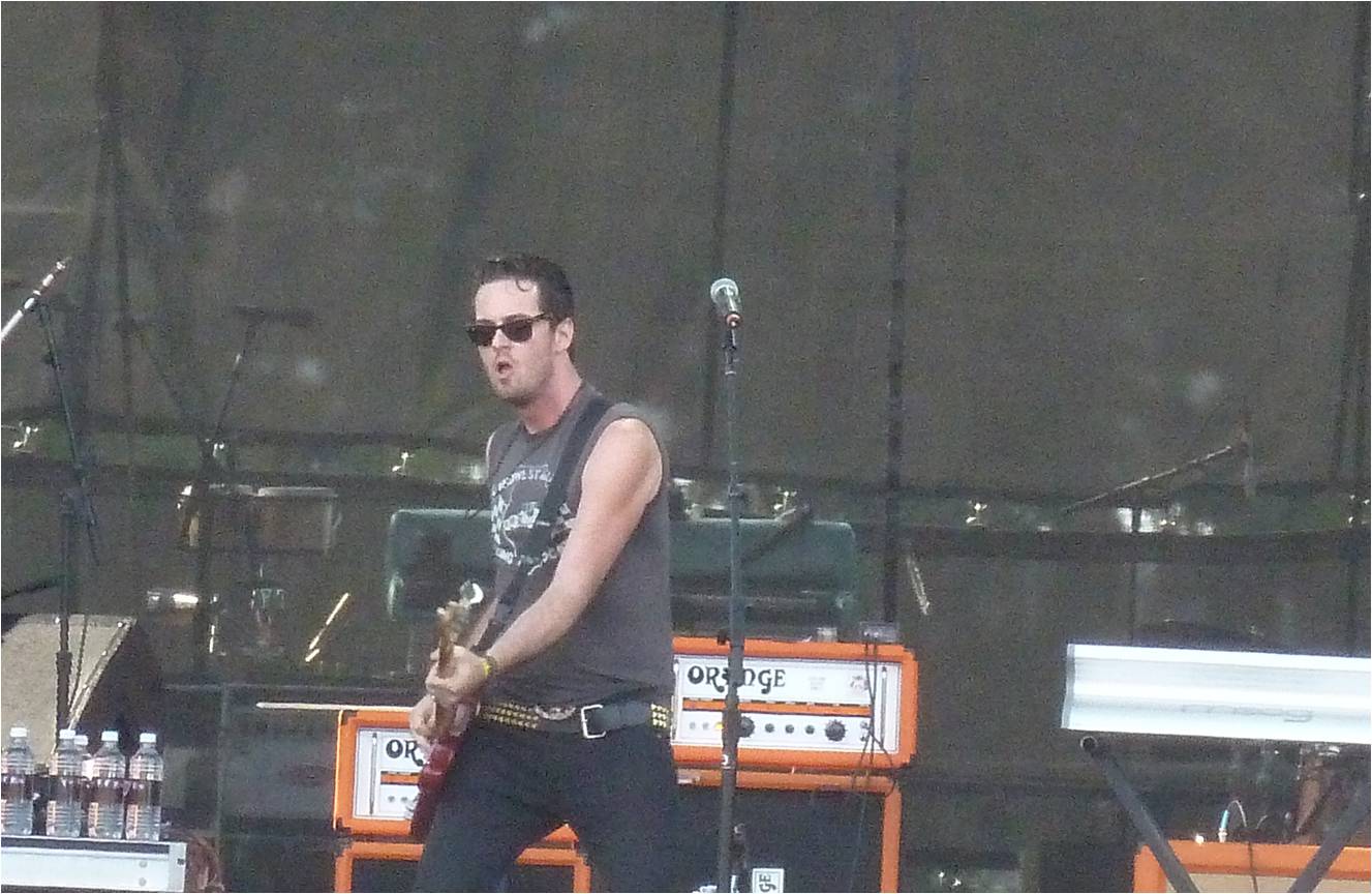 The Airborne Toxic Event on the Sony Make.Believe Stage on 10-31-10 -- Pic 7
