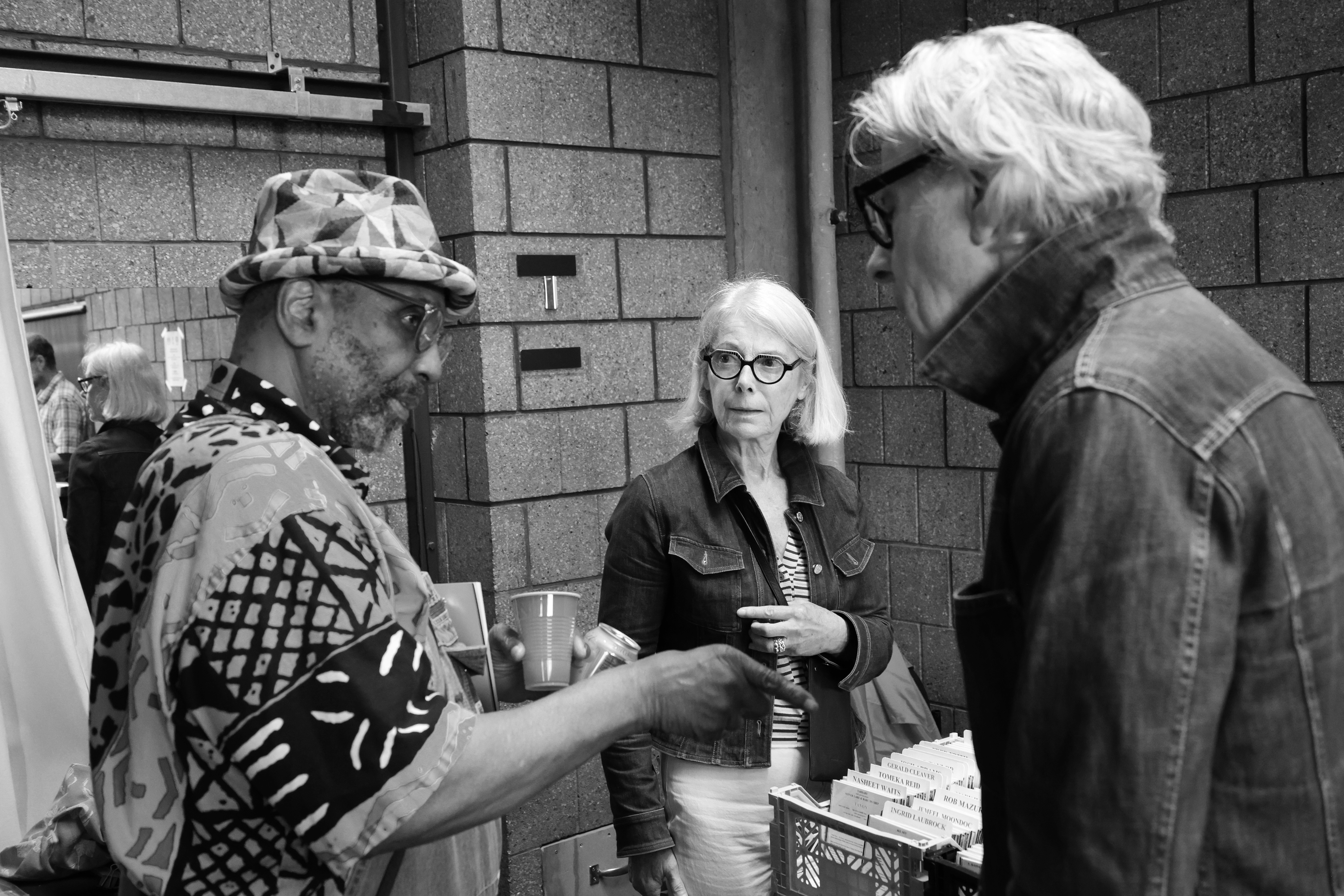 William Parker - Christine Bareau - Michel Dorbon — jazz photo by Luciano Rossetti | All About Jazz