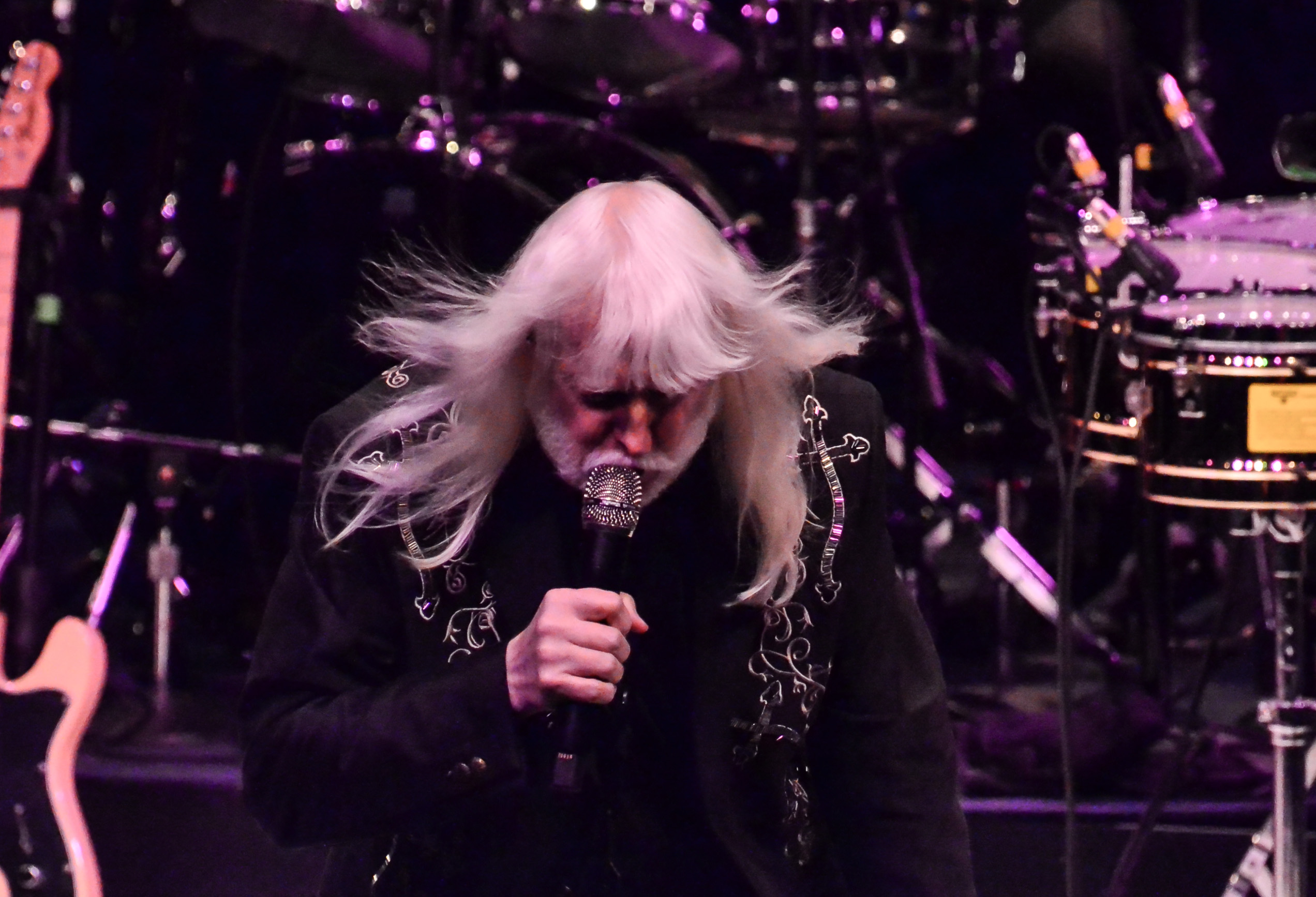 Edgar Winter at NYCB Theatre at Westbury on 8-28-2015. 