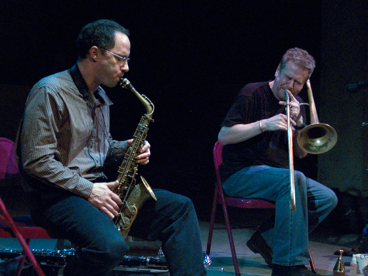 Steve Swell and Ned Rothenberg - The Living Theater 2008