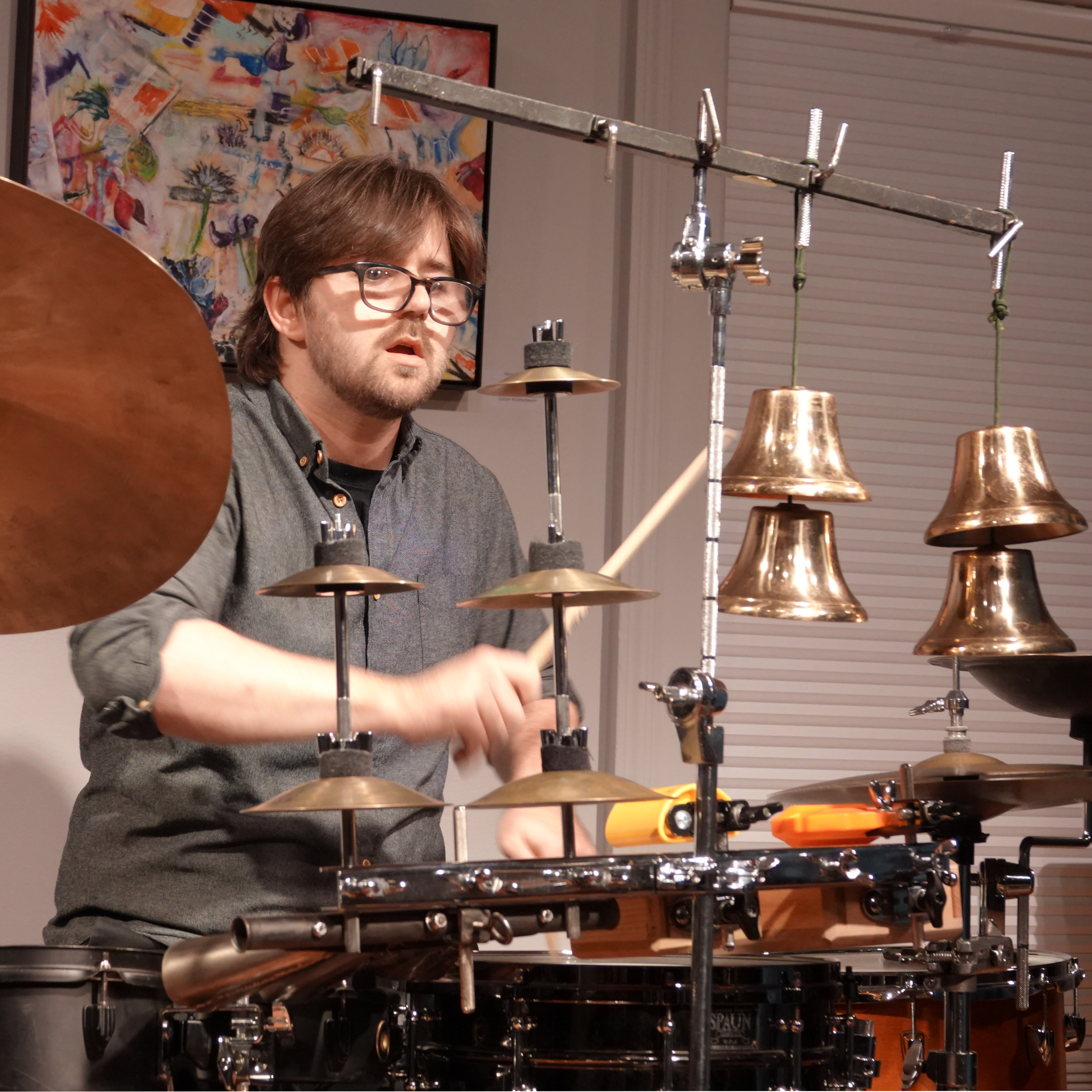 Adam Stead at Edgefest 2026 — jazz photo by Frank Rubolino | All About Jazz