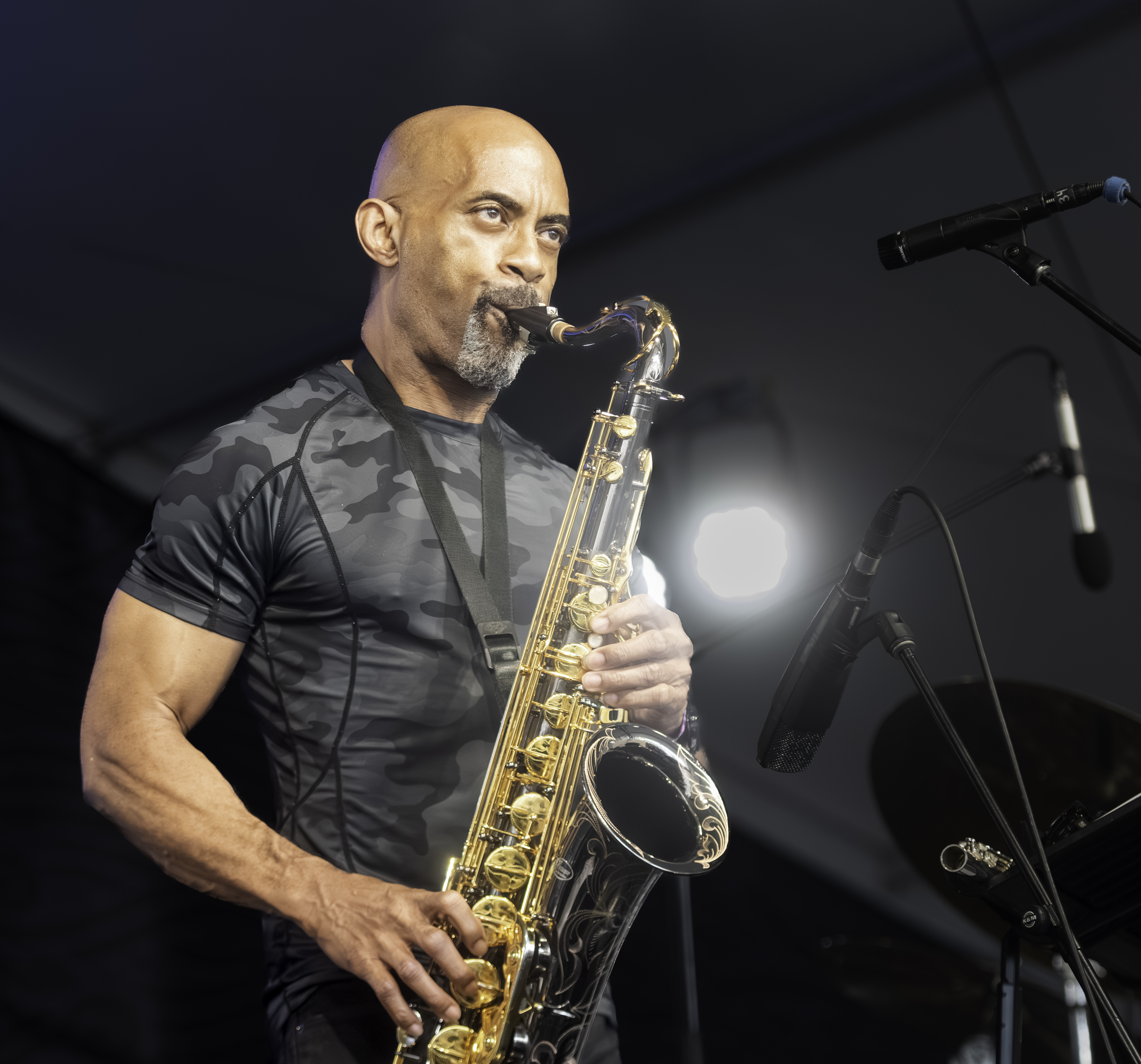 Gary Thomas With Orrin Evans At The Newport Jazz Festival 2023