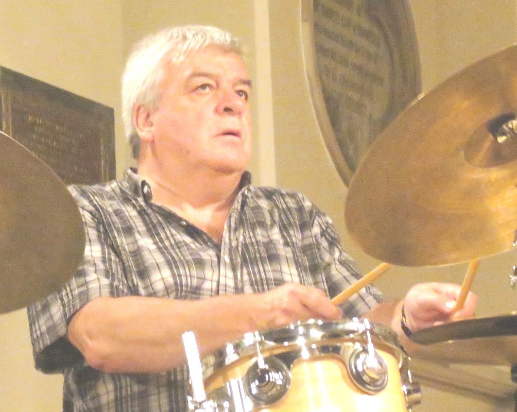 Stu Butterfield with Great Wee Band at St. Anne's Highgate, London, 14 July 2012