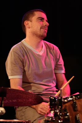 Bertrand Blessing with "Double Jeu Trio" at Amr, Sud Des Alpes, Geneva, Switzerland, 2005