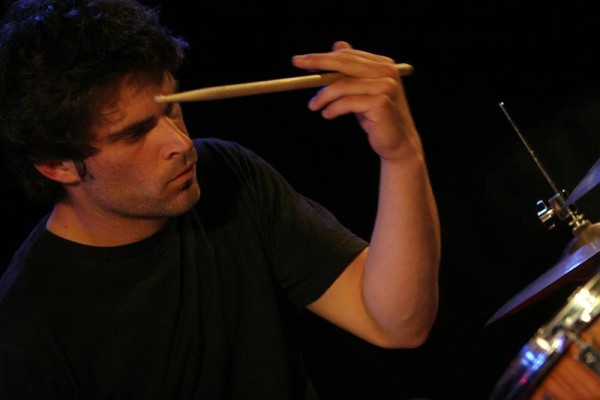 Nelson Schaer with "NK" at the Sud Des Alpes, Amr, Geneva, Switzerland, May 2006