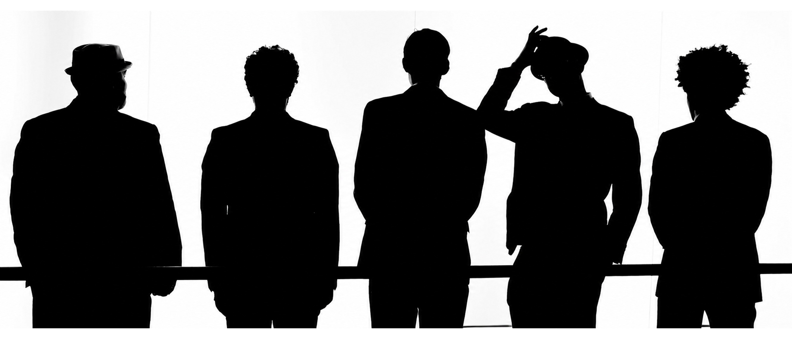 The Candy Shop Boys (silhouette) — jazz photo by Matt Parker | All About Jazz