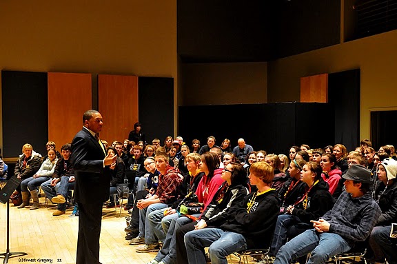 Wynton Speaks to Teen Musicians from Ohio