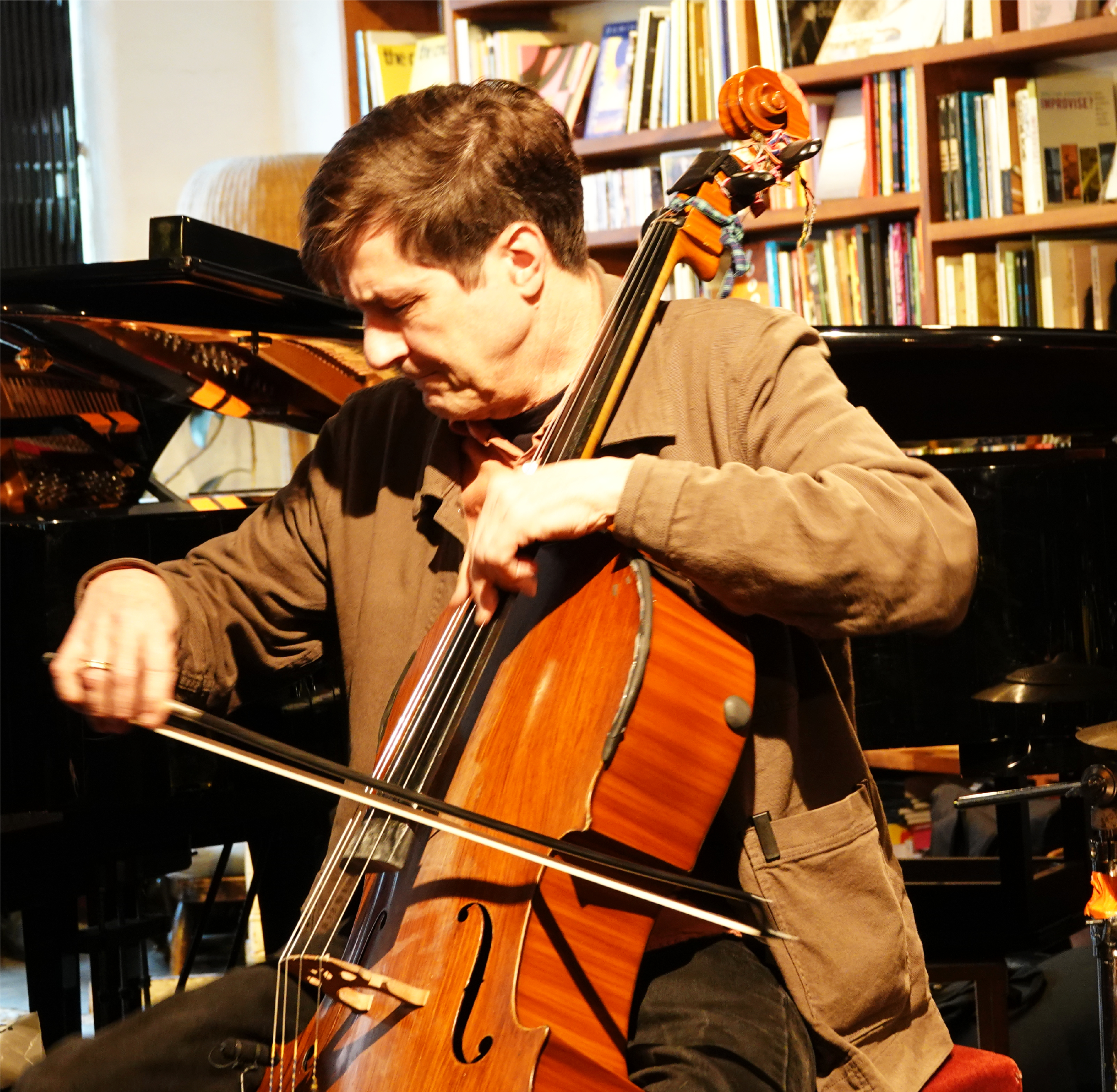 Fred Lonberg-Holm at Cafe Oto Peter Brotzmann Tribute