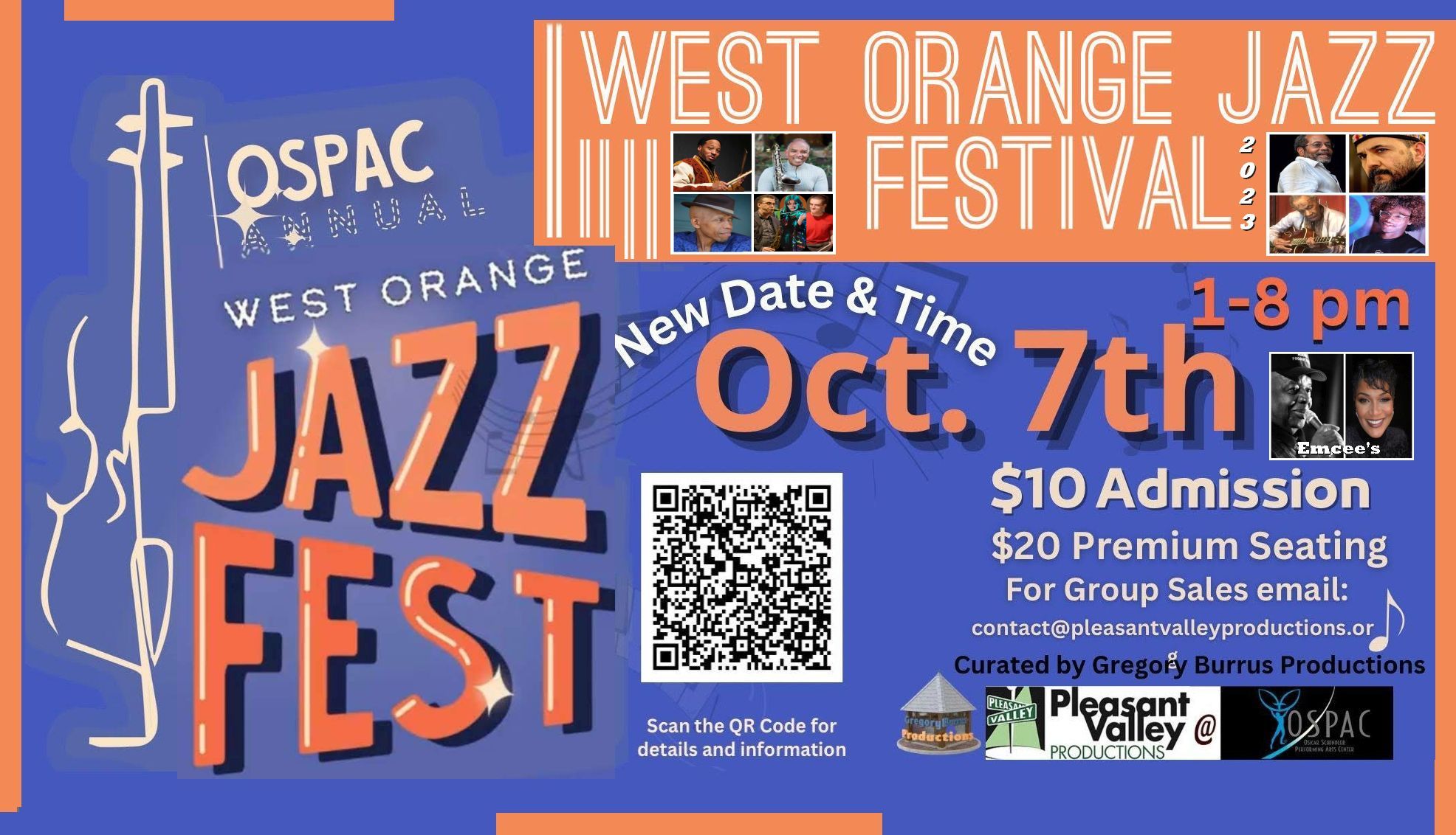 2023 West Orange Jazz Festival at OSPAC