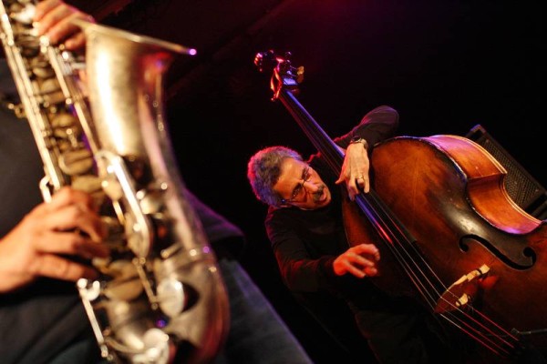 Tony Malaby's Saxophone and Mario Pavone with "Mario Pavone - Orange" at the Sud Des Alpes, Amr, Geneva, Switzerland, 2006