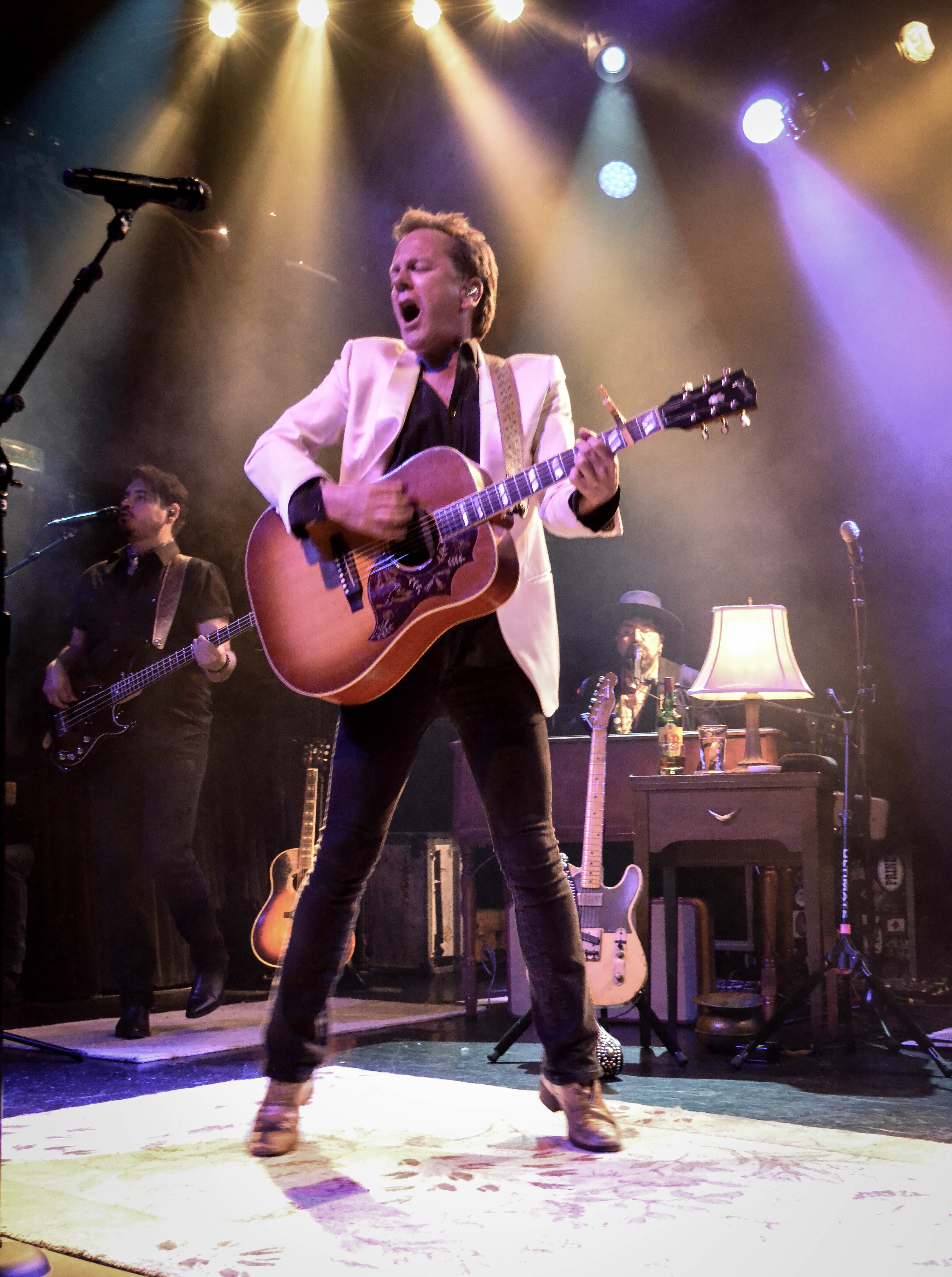 Kiefer Sutherland at Irving Plaza on June 25, 2019. 