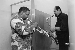 "Tuning up" Terrance Blanchard & Joe Lovano