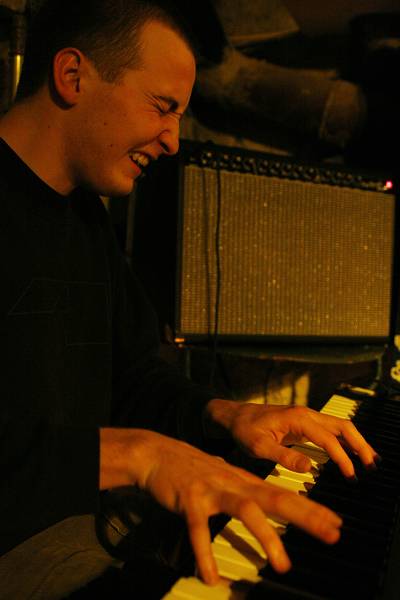 Marc Mean During a Jam Session with "Francesco Miccolis, Guillaume Perret, Marc Mean and Alex Allflat" at the Cully Jazz Festiva