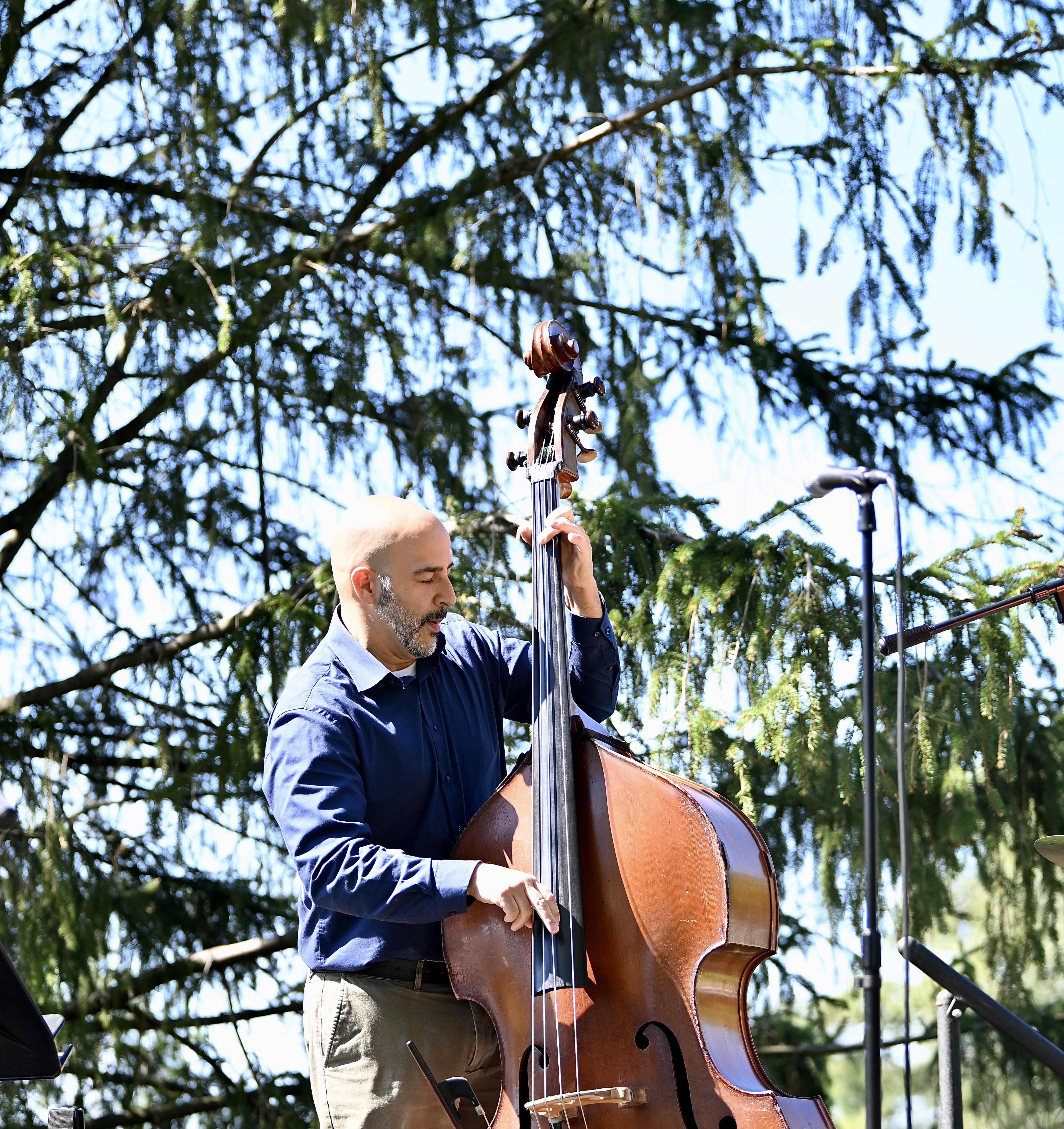 Anthony Perez with Winard Harper