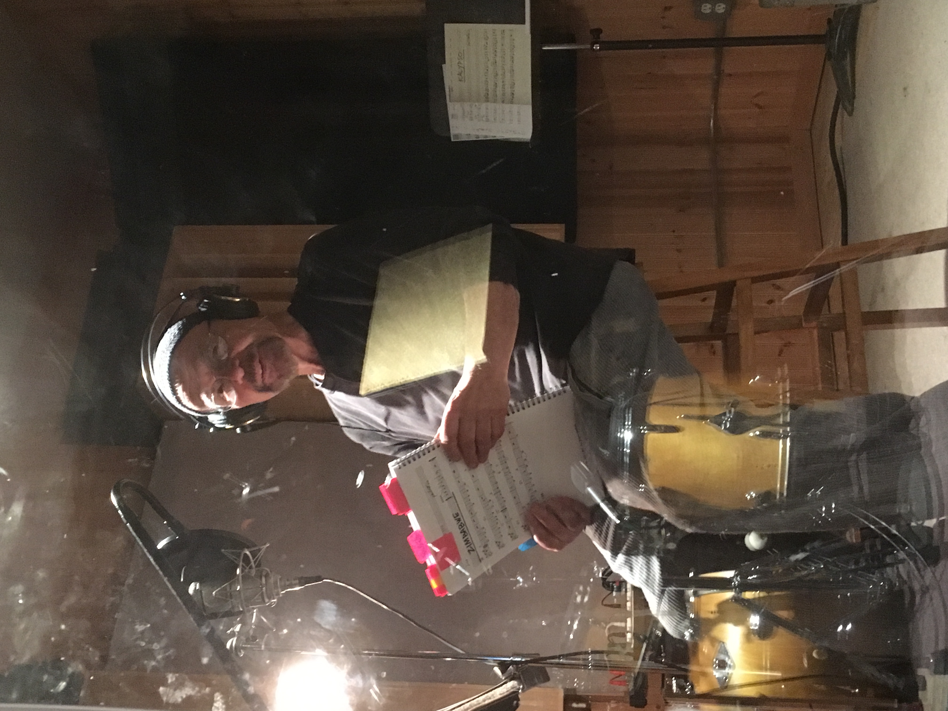 John Voigt in Peter's Basement Studio