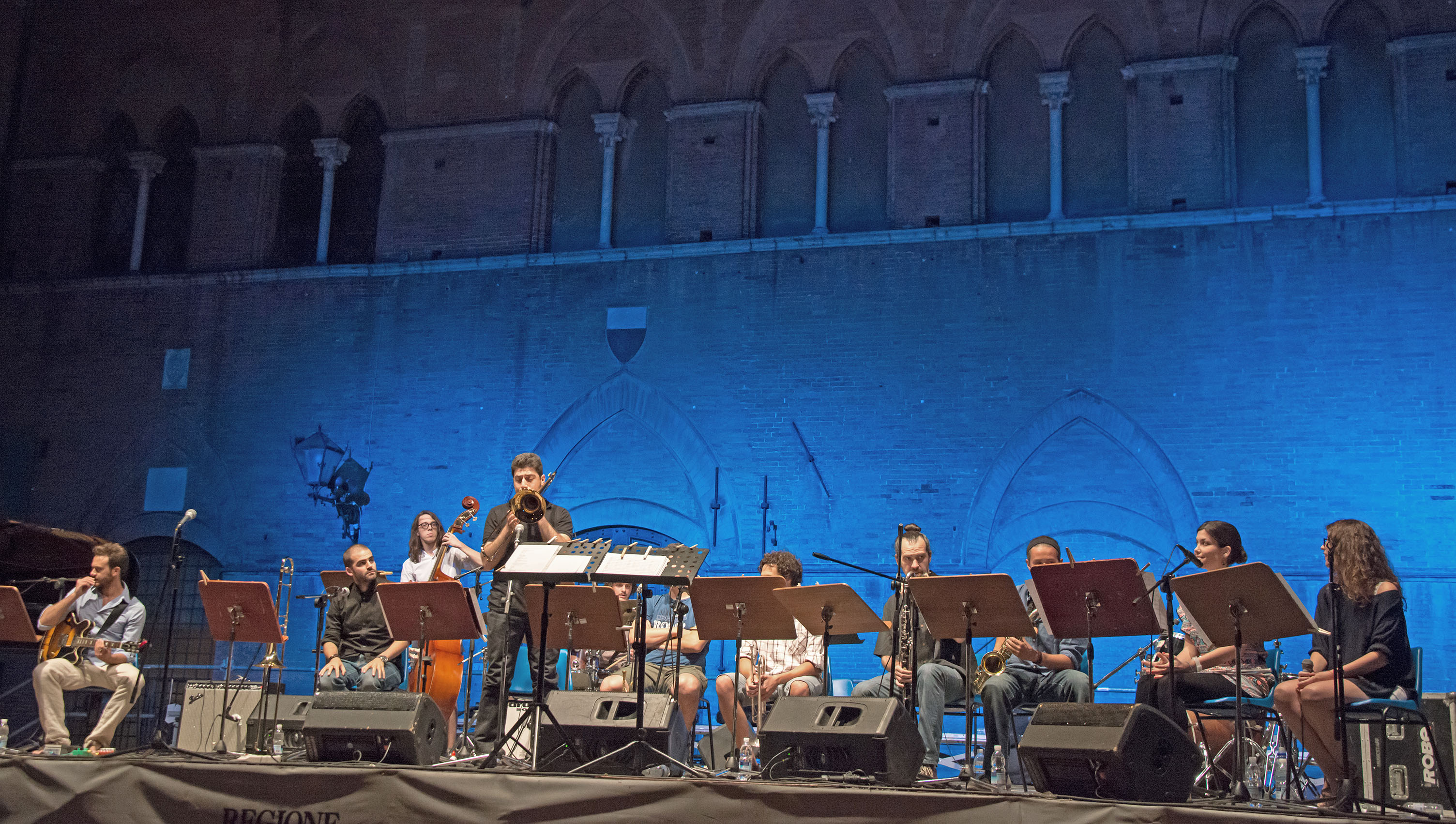 Siena university jazz orchestra, 2013 siena jazz academy summer work