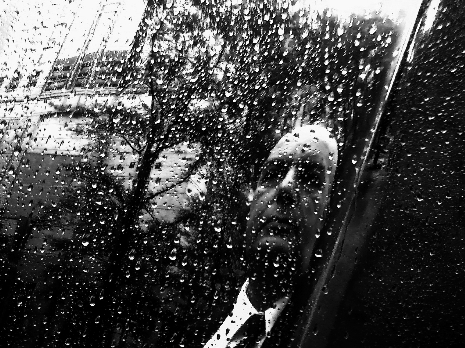 Uptown Charlotte Gig in the Rain